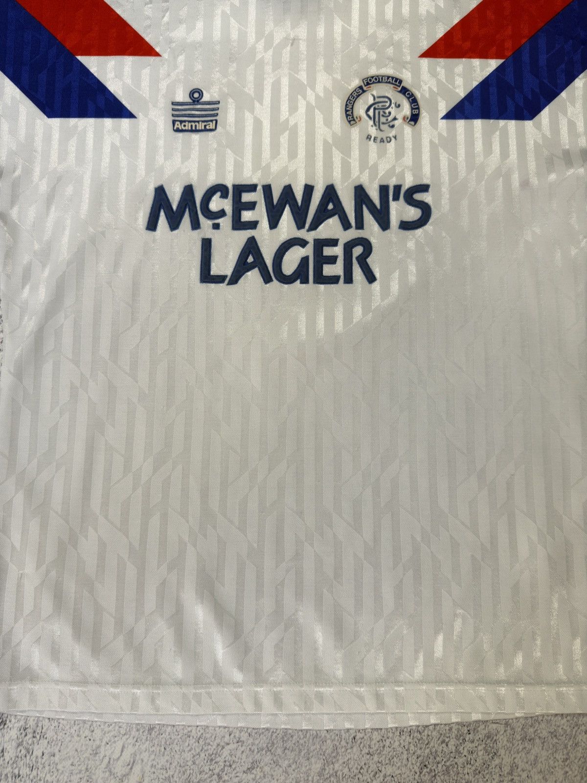 Vintage Vintage 1990/92 Rangers FC Away Football Jersey Admiral Size US M / EU 48-50 / 2 - 4 Thumbnail