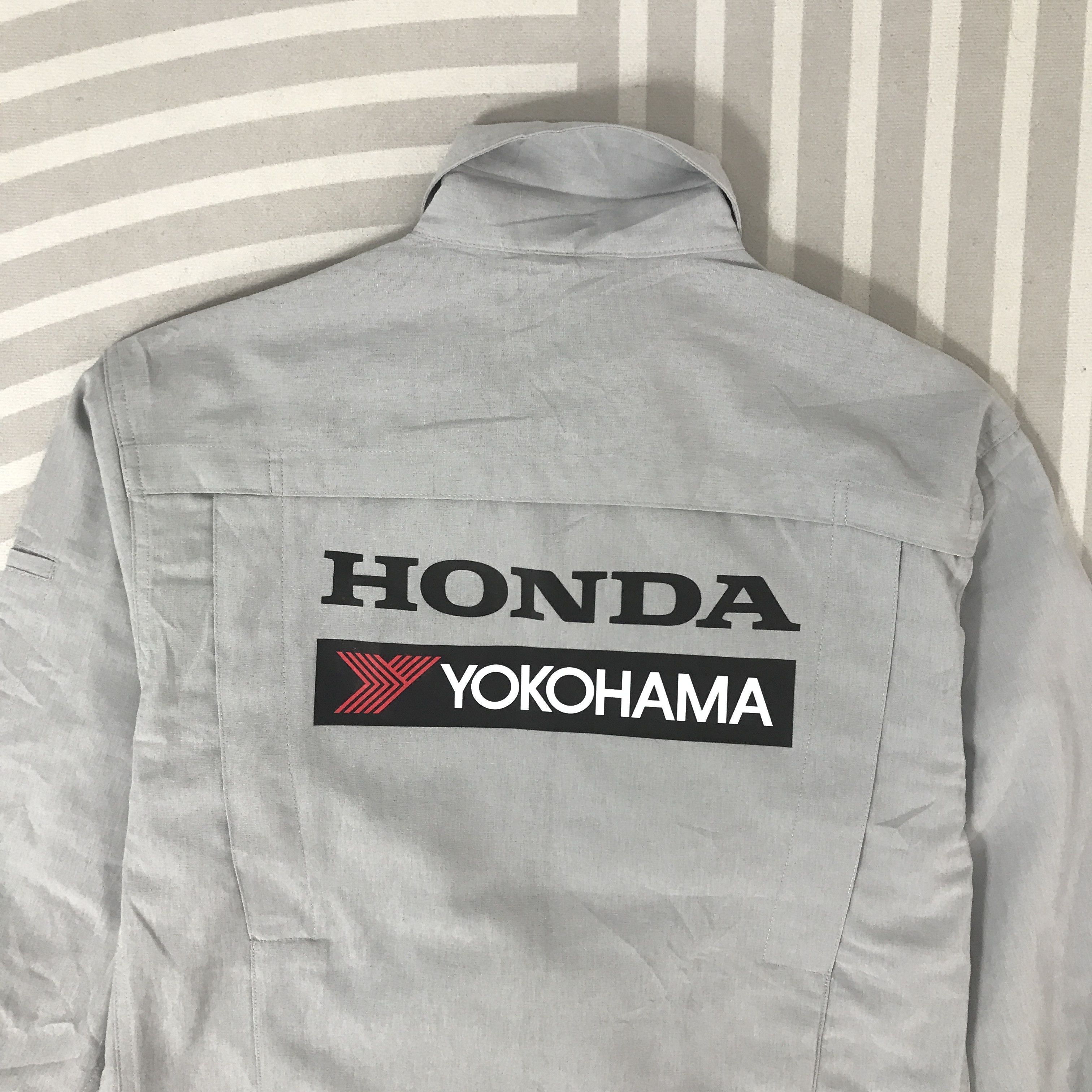 Honda Vtg Honda x Tokohama Racing motorsport custom japan Jacket Size US L / EU 52-54 / 3 - 2 Thumbnail