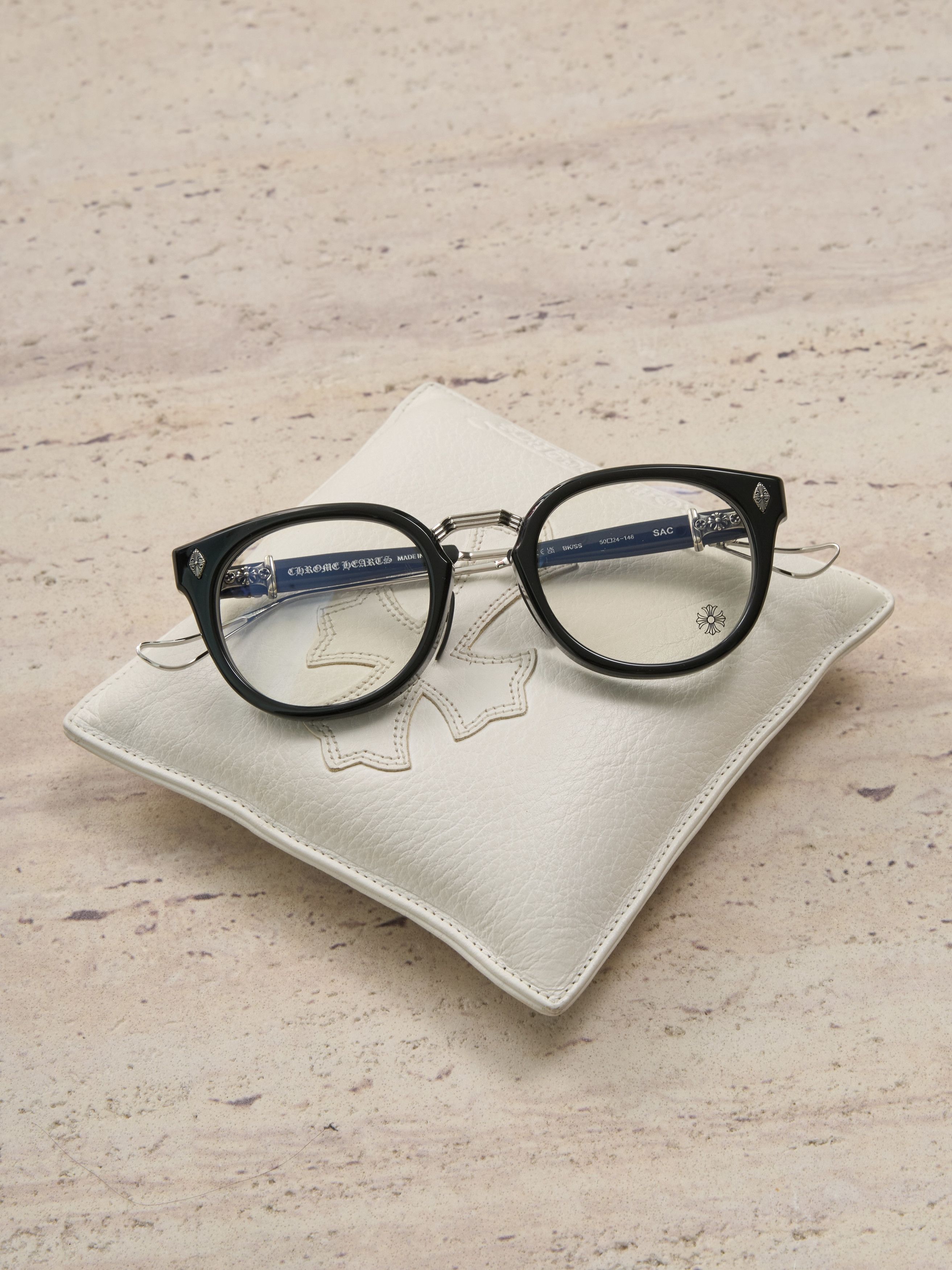 Chrome Hearts Chrome Hearts SAC BK/SS Glasses Size ONE SIZE - 2 Thumbnail