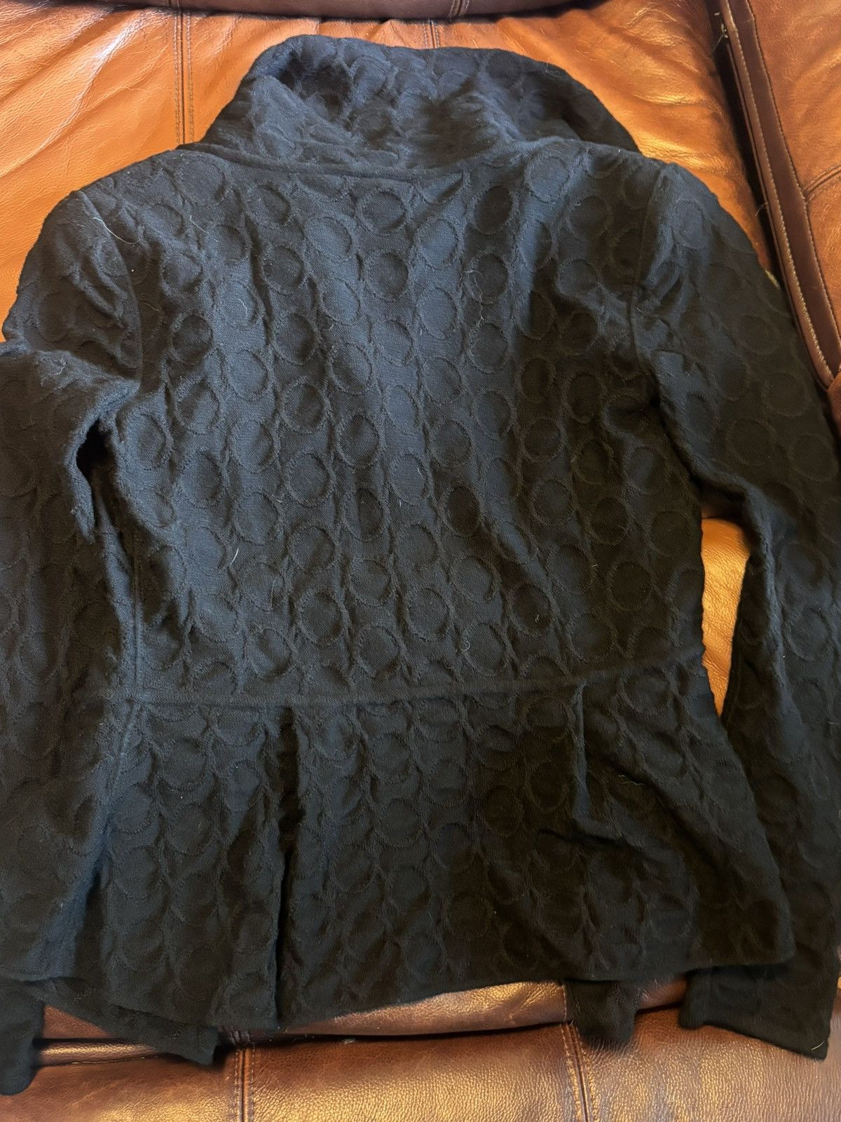 Armani Armani Collezioni jacket knitted Size S / US 4 / IT 40 - 5 Thumbnail
