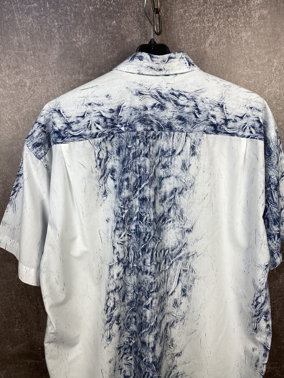 Diesel Y2K Vintage Diesel Button Up Shirt Avant Garde Streetwear Size US XL / EU 56 / 4 - 3 Thumbnail