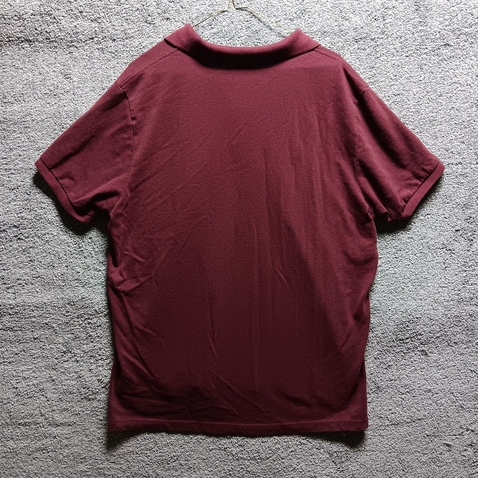 U.S. Polo Assn. U.S. Polo Assn Mens Burgundy Polo XL Classic Fit Preppy Size US XL / EU 56 / 4 - 4 Thumbnail