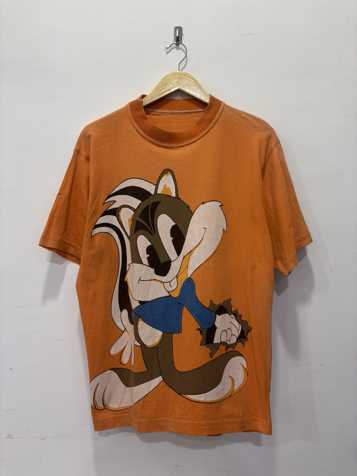 Cartoon Network × Vintage Vintage Cartoon Chipmunks Mirror Print Tshirt Size US L / EU 52-54 / 3 - 1 Thumbnail