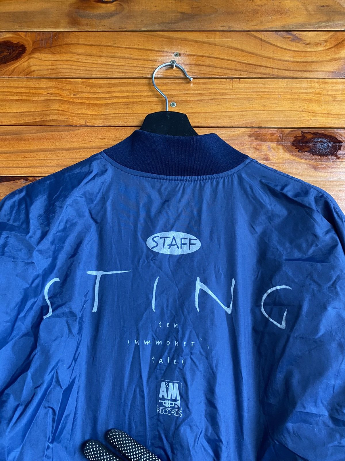 Band Tees Vintage STING Ten Summoner’s Tales Staff Jacket A&M Records Size US L / EU 52-54 / 3 - 11 Thumbnail