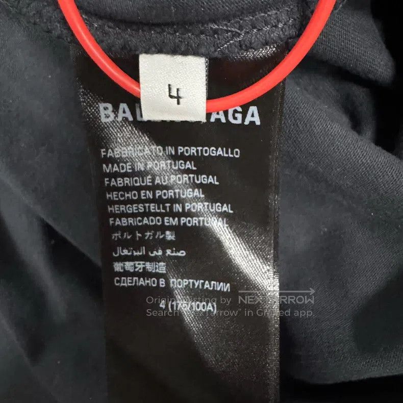 Balenciaga Balenciaga Golden Sand Shiny Print Round Neck Short Sleeve Size US XL / EU 56 / 4 - 6 Thumbnail