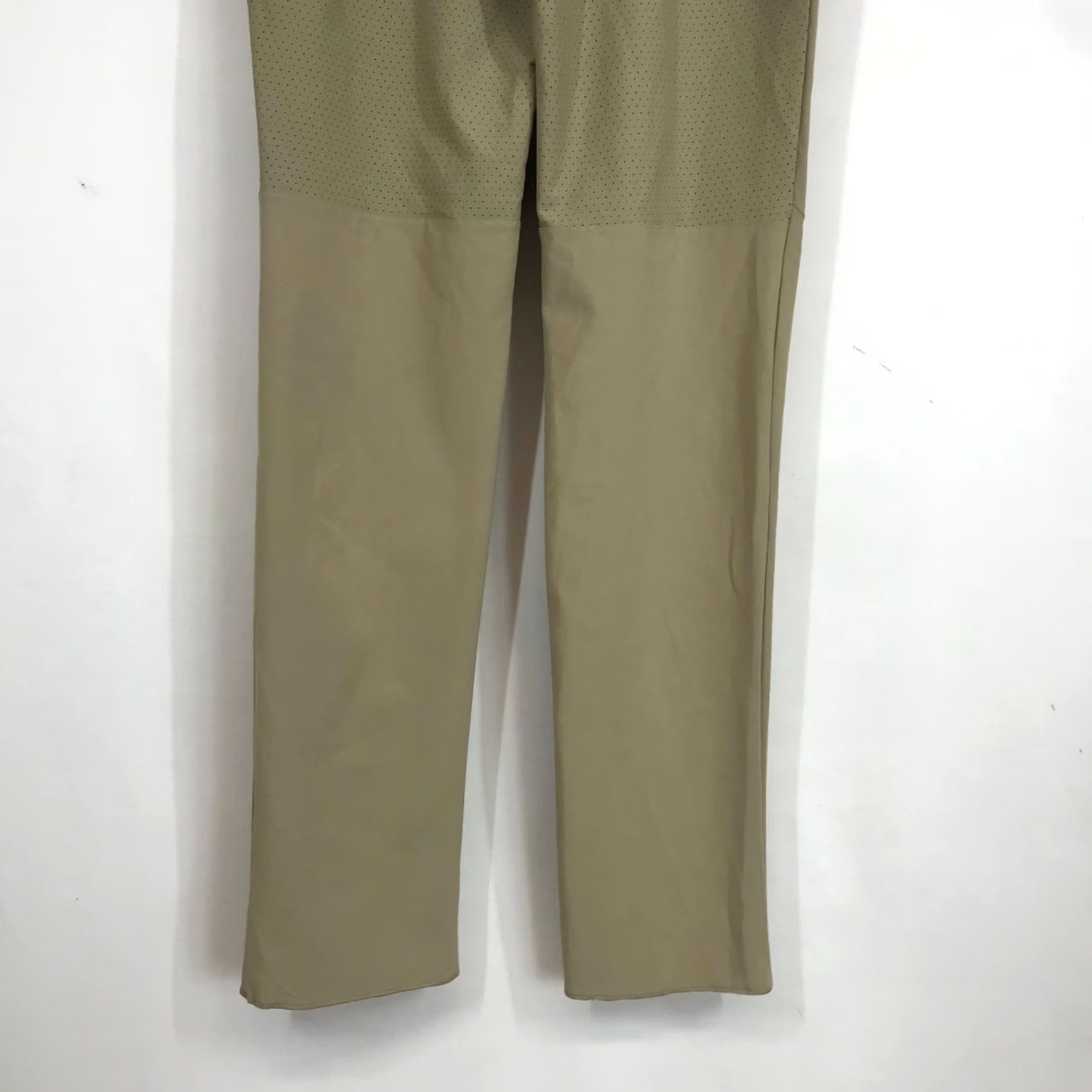 Nike Nike Men's Medium Beige Elastic Button Waist Stretch On Field Pants Size US 31 - 6 Thumbnail