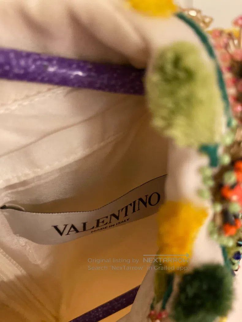 Valentino Valentino Silk + wool silk wool top Size S / US 4 / IT 40 - 3 Thumbnail