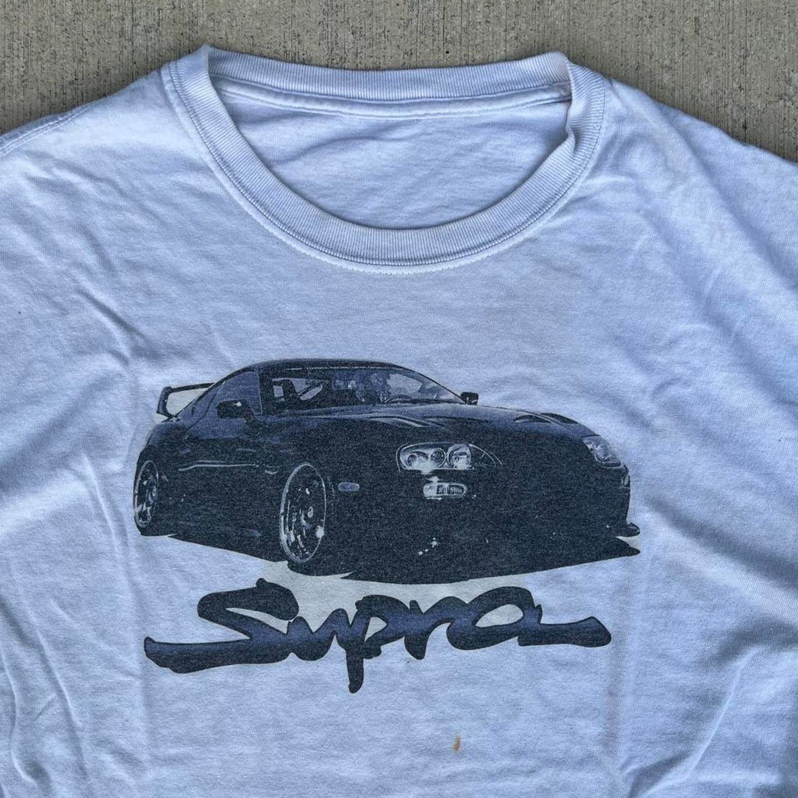 Other Nissan Supra 2000's Retro Black Japan Race Car Photography T Size US L / EU 52-54 / 3 - 4 Thumbnail