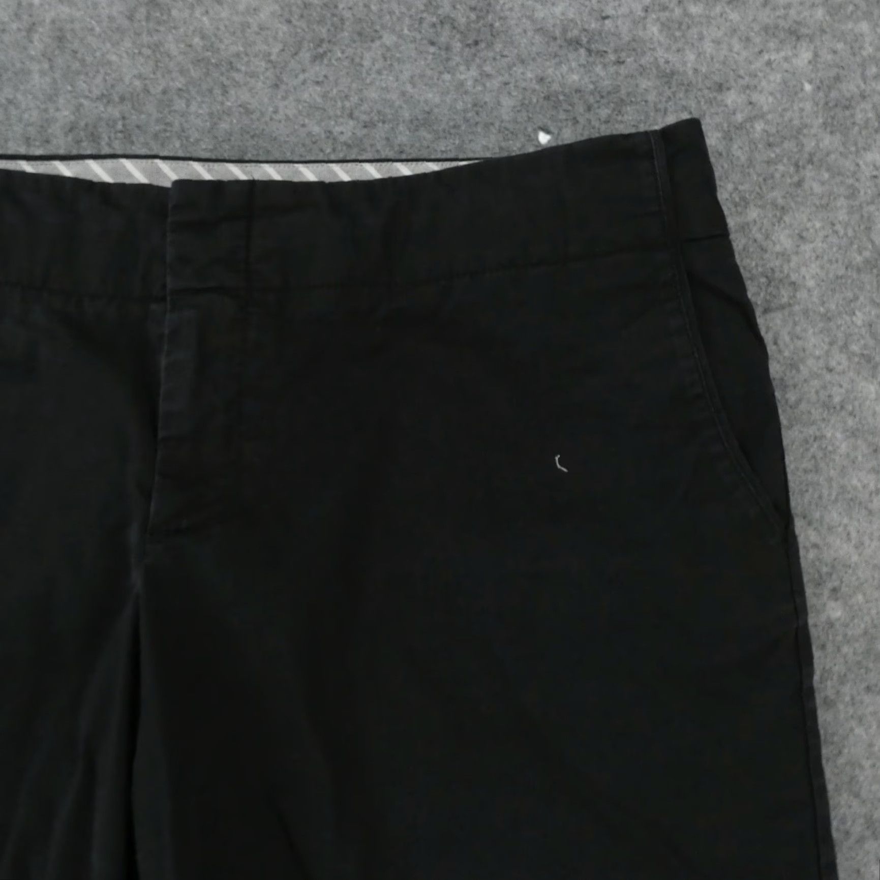 Gap Gap Shorts Womens 10 Stretch Chino Flat Front Black Mid Rise Casual Size 24" / US 00 / IT 34 - 5 Thumbnail