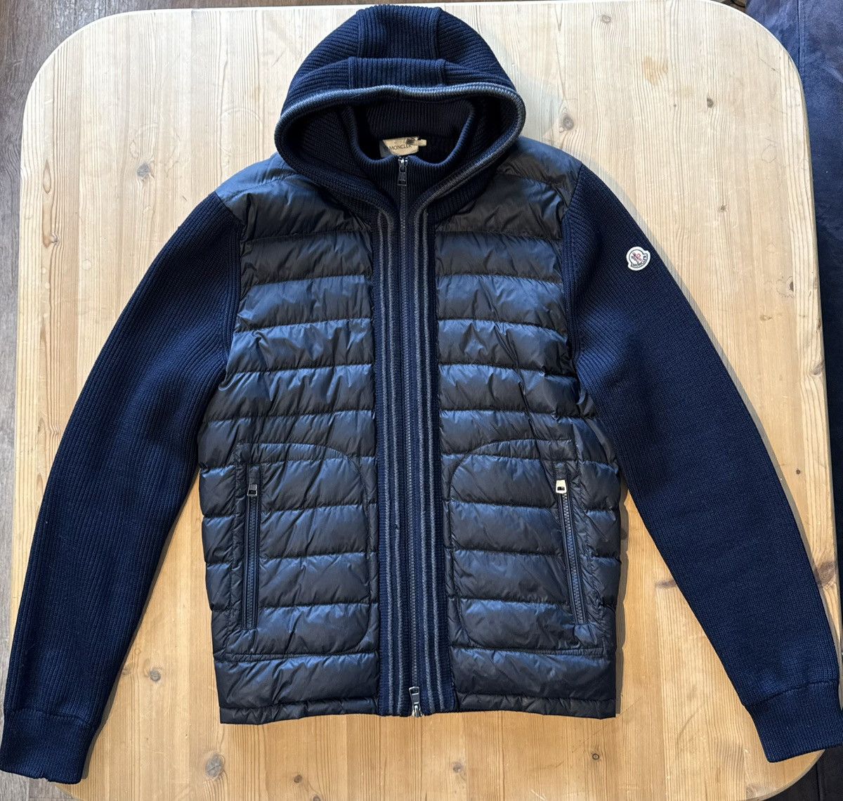 Moncler Moncler Cardigan Size US L / EU 52-54 / 3 - 1 Thumbnail