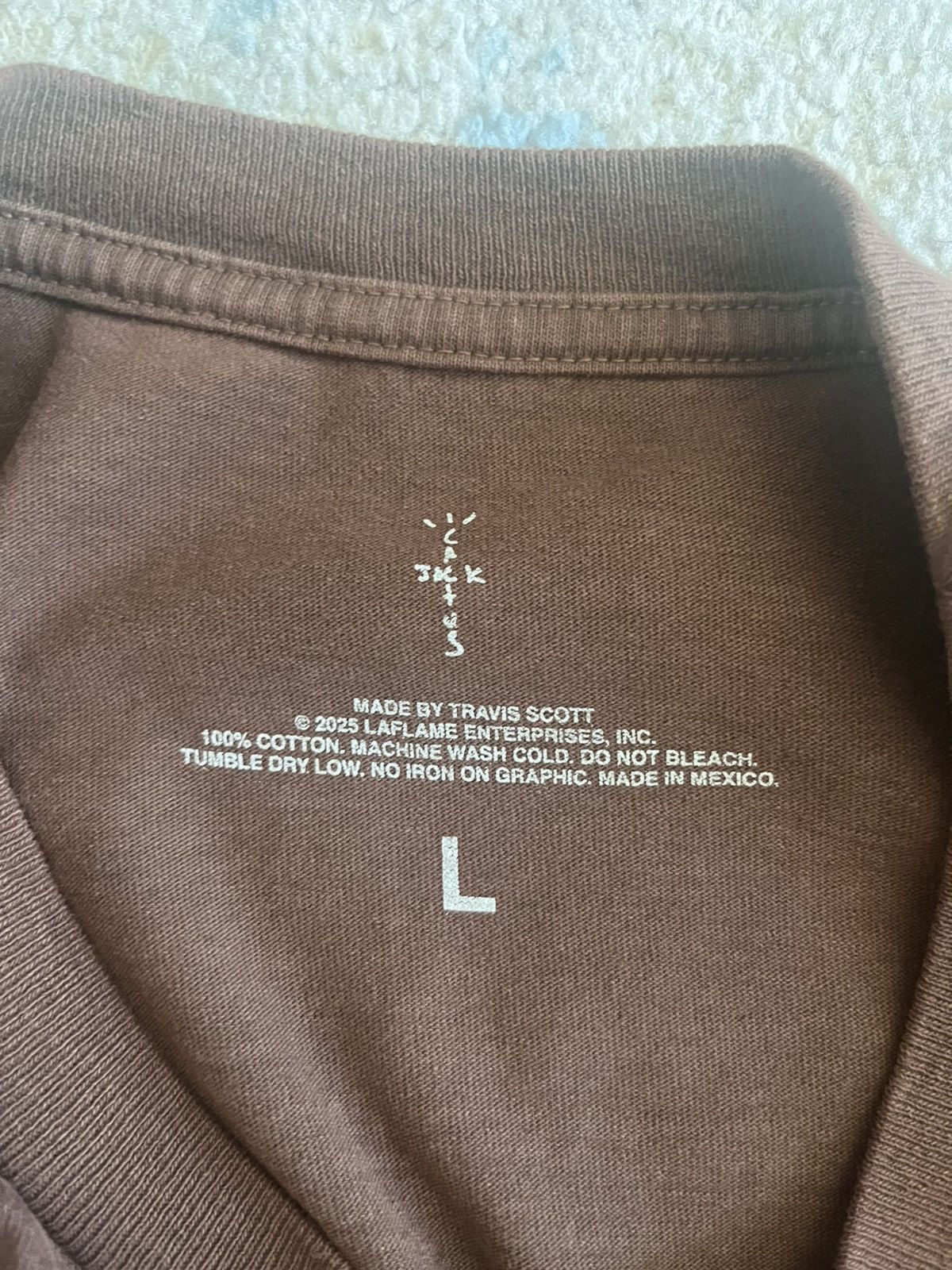 Travis Scott Jackboys 2 shirt Size US L / EU 52-54 / 3 - 3 Thumbnail