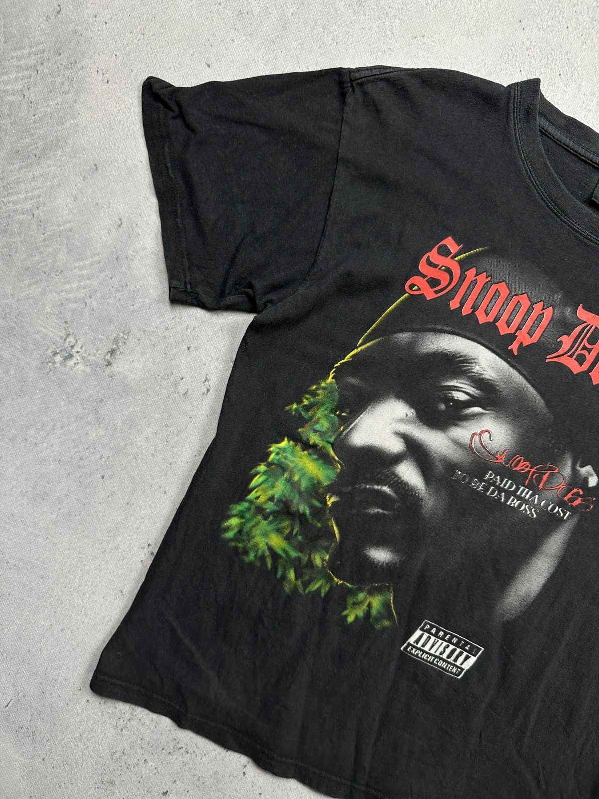 Band Tees 90s Snoop Dogg "Paid tha Cost to Be da Boss" Vintage T-Shirt Size US S / EU 44-46 / 1 - 2 Thumbnail