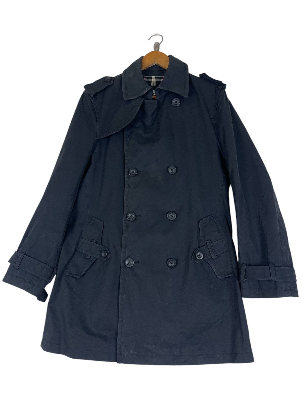 Burberry Vintage BURBERRY BLACK LABEL TRENCH COAT Grailed