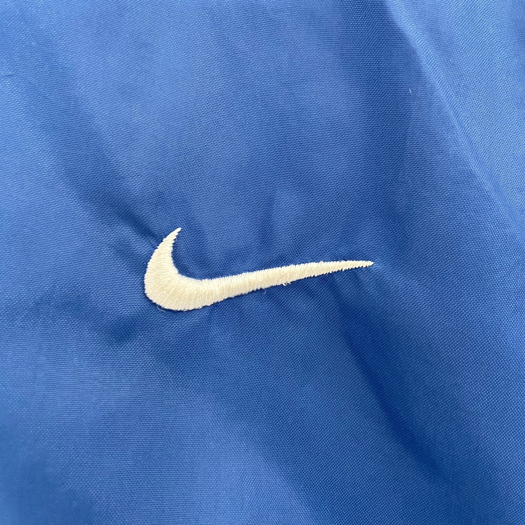 Nike VINTAGE Nike Jacket Womens Medium 8-10 Blue Mini Swoosh Lined Full Zip Stitch M Size M / US 6-8 / IT 42-44 - 6 Thumbnail