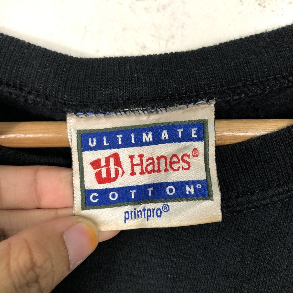 Vintage 📌Vintage Sweatshirt Haned Wegmans Big Logo Size US M / EU 48-50 / 2 - 15 Thumbnail