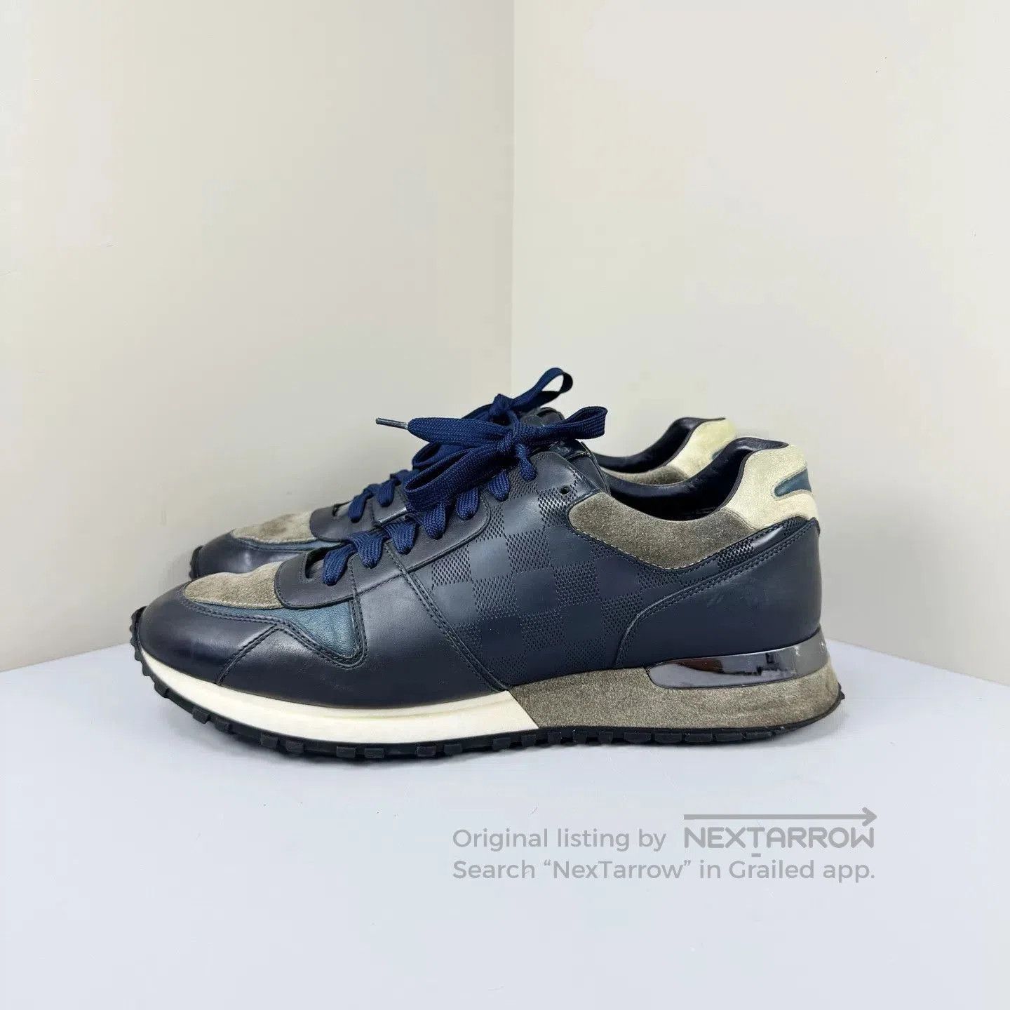 Louis Vuitton louis vuitton checkerboard suede casual shoes. Size US 7 / EU 40 - 1 Thumbnail