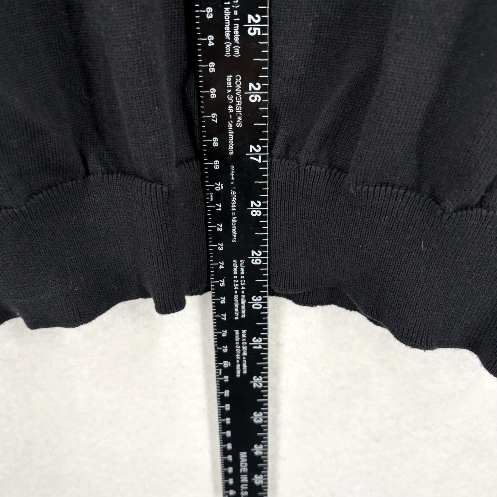 CO Collars & Co Sweater Mens 2XL Black Egyptian Cotton Crewneck Pullover Knit NWT Size US XXL / EU 58 / 5 - 6 Thumbnail