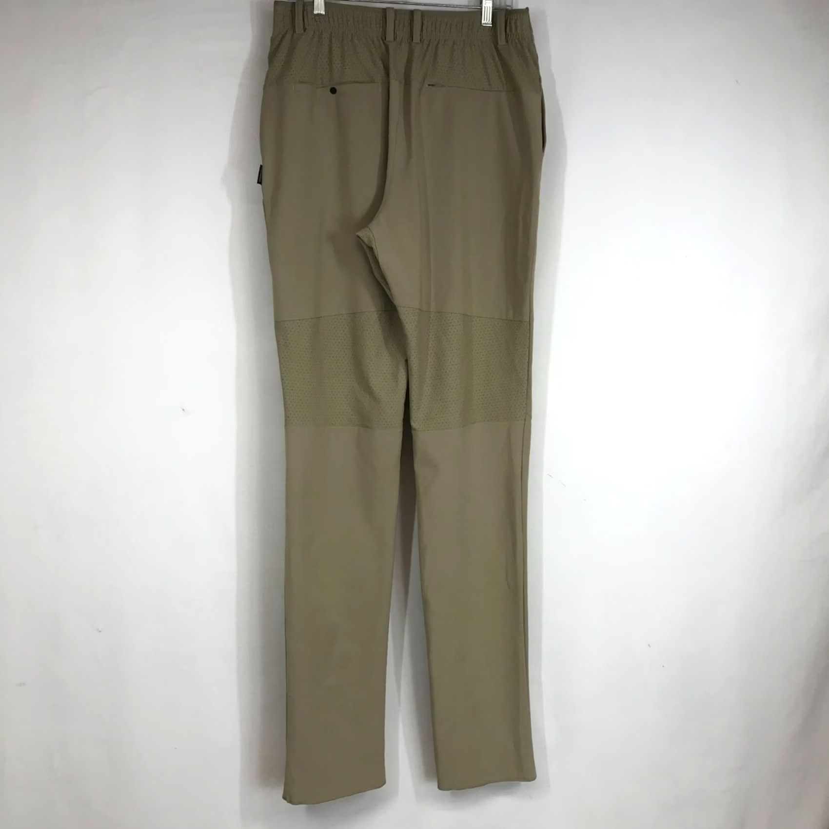 Nike Nike Men's Medium Beige Elastic Button Waist Stretch On Field Pants Size US 31 - 4 Thumbnail