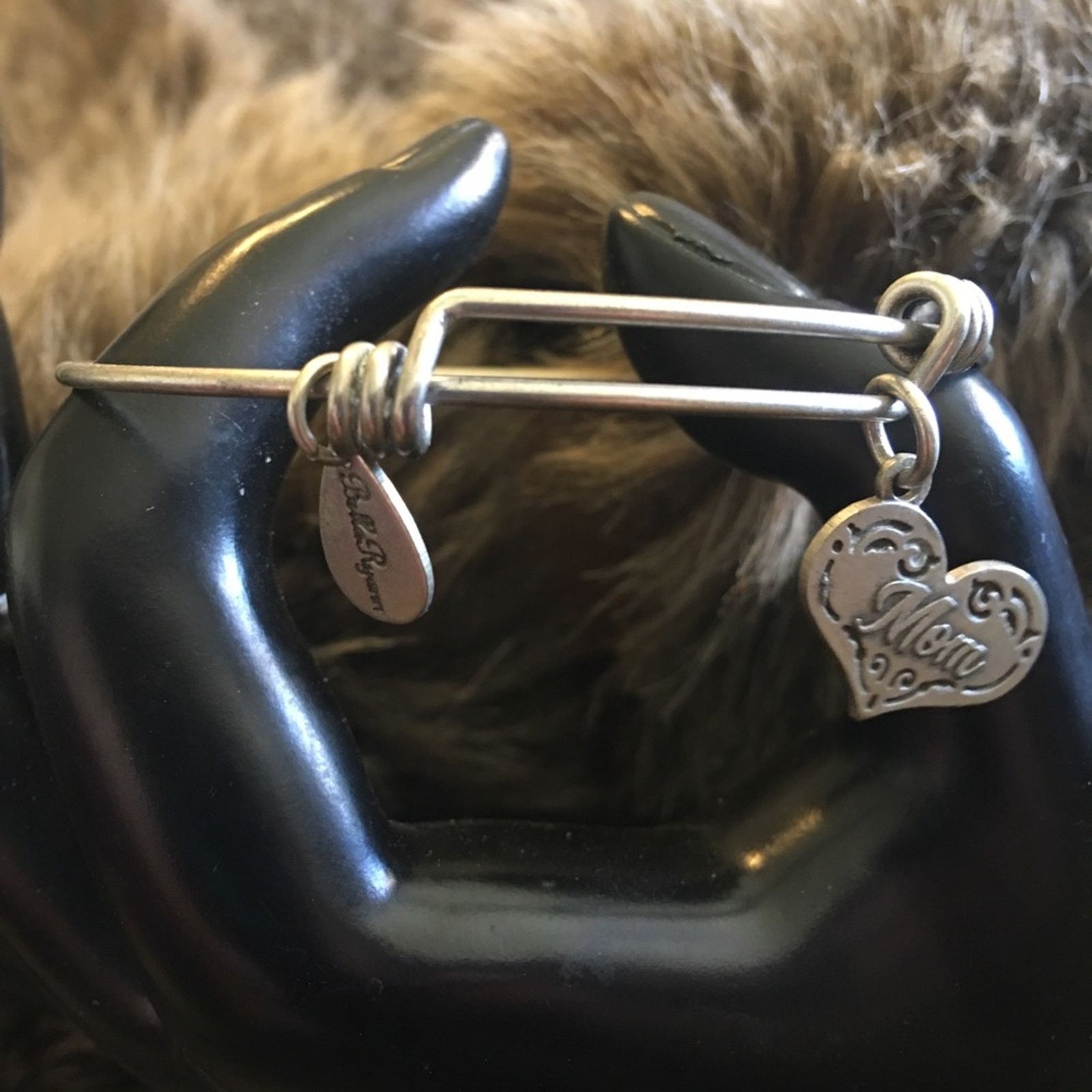 Jewelry Bella Ryann silver tone “Mom” adjustable bangle Size ONE SIZE - 1 Thumbnail