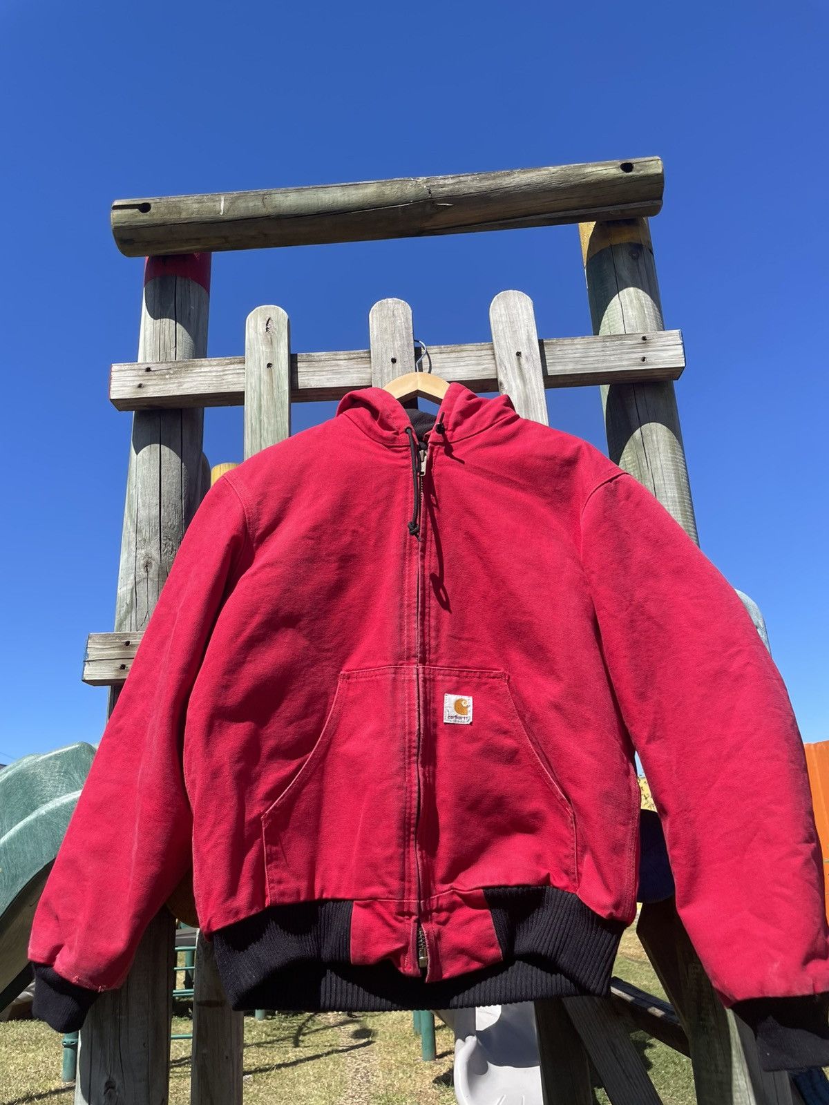 Carhartt Carhartt Duck Red jacket Size US M / EU 48-50 / 2 - 3 Thumbnail