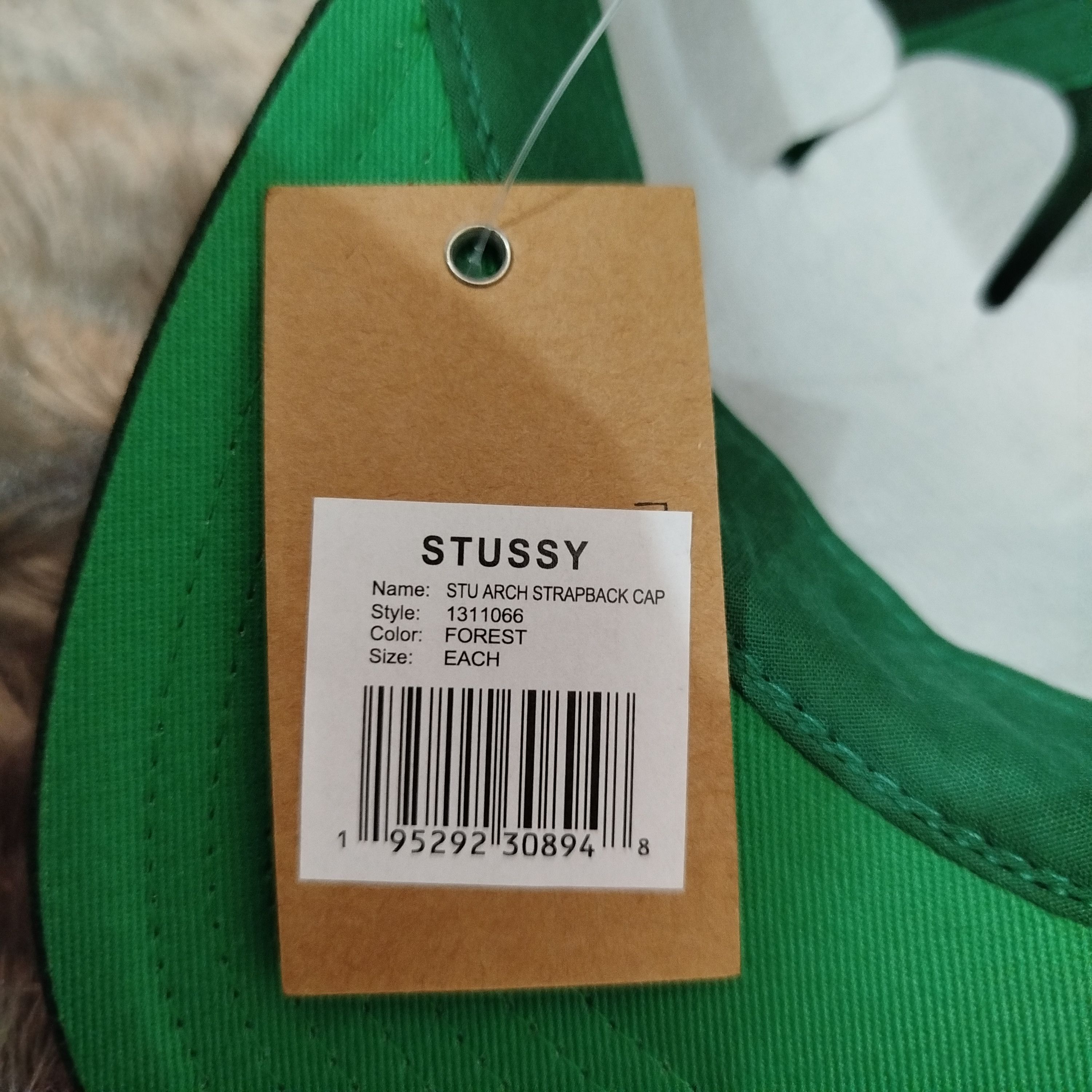 Stussy STUSSY STU ARCH STRAPBACK CAP Size ONE SIZE - 5 Thumbnail
