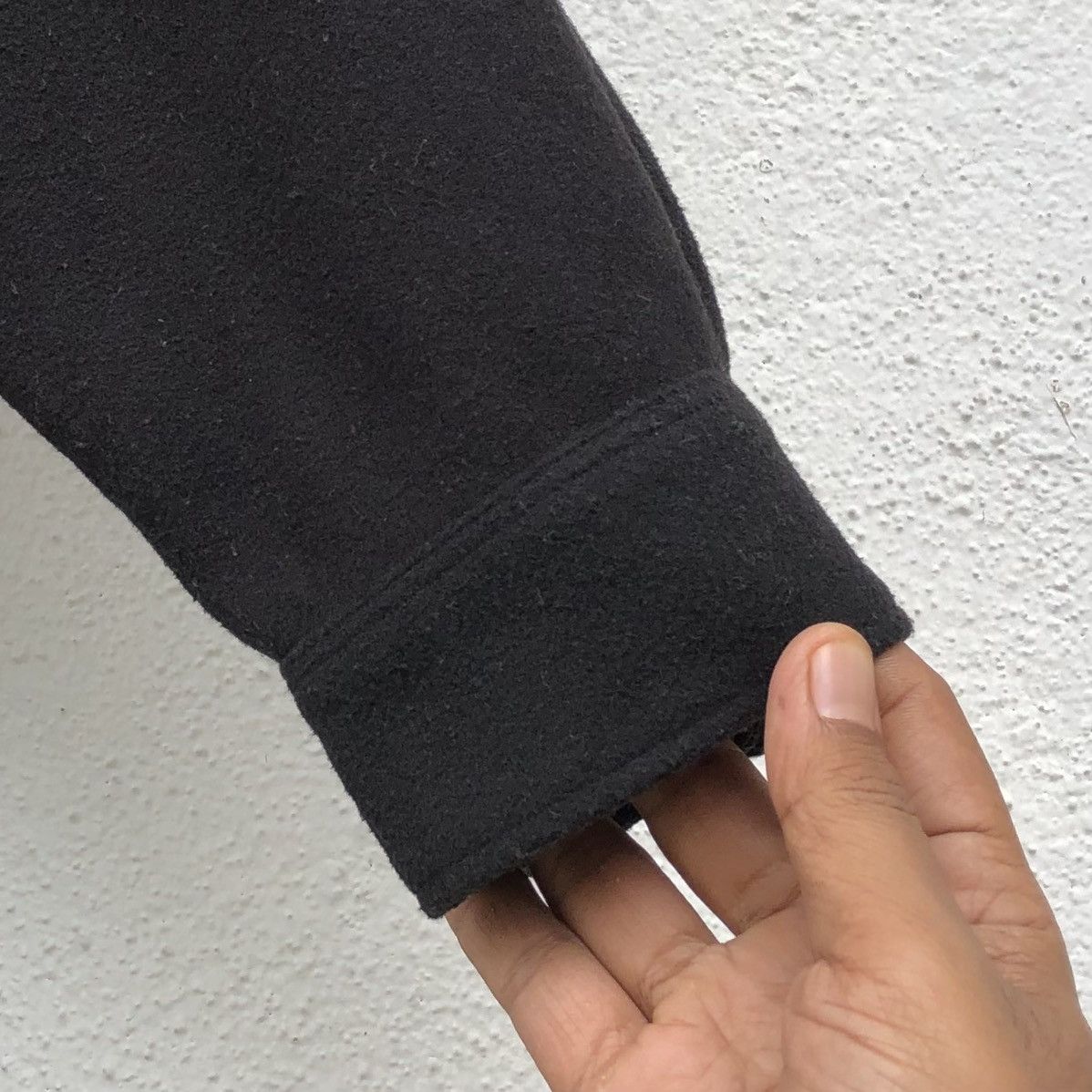 Undercover Undercover x Uniqlo GU Knit Melton Long Shirt Black Men’s Size US L / EU 52-54 / 3 - 18 Thumbnail