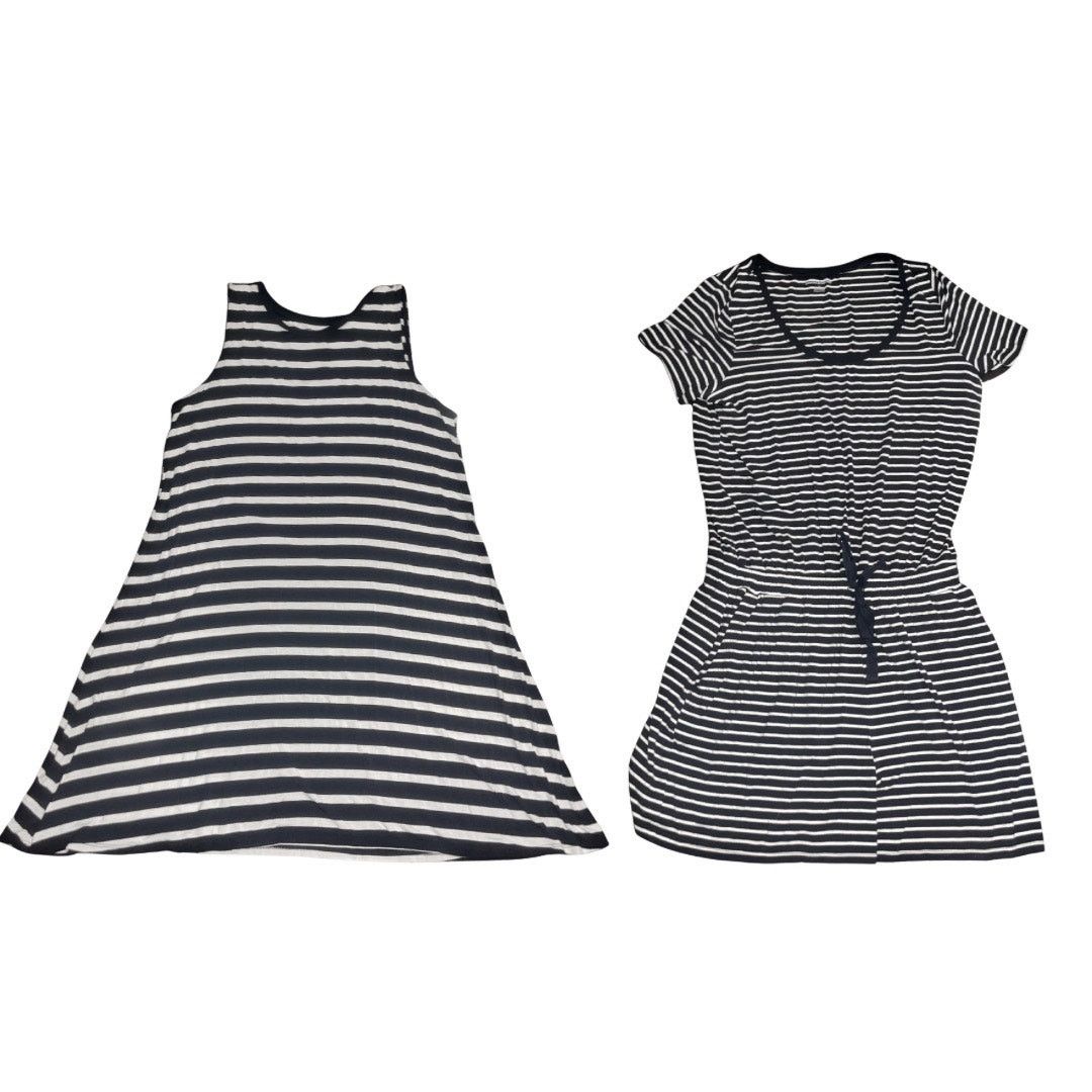 American Essentials Lot of 2 Romper and Dress Black White Medium Casual Comfort Size M / US 6-8 / IT 42-44 - 1 Thumbnail