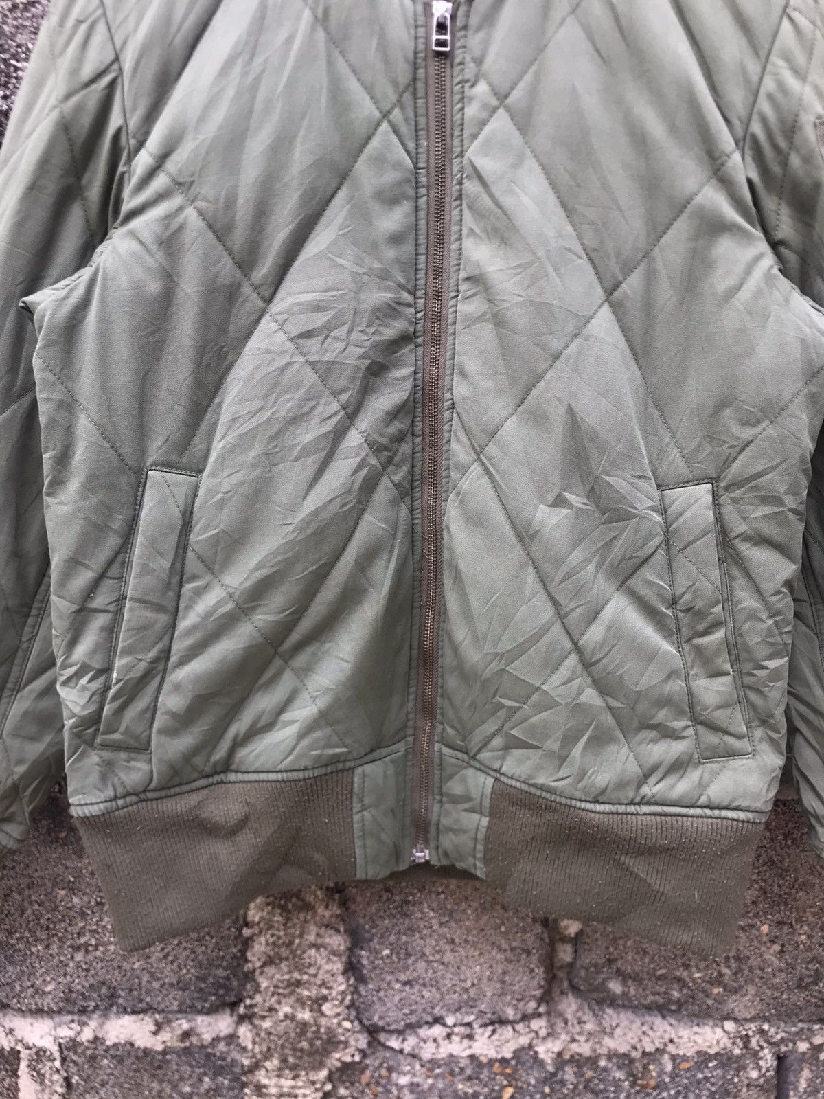 Japanese Brand 🌟Dear Laurel Military Style Quilted Bomber Jacket Size US M / EU 48-50 / 2 - 3 Thumbnail