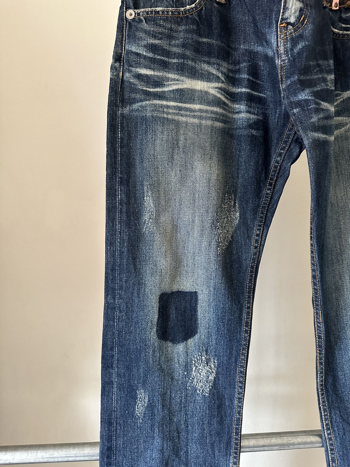 Japanese Brand 2000s Jackrose Double waist jeans Size US 32 / EU 48 - 4 Thumbnail