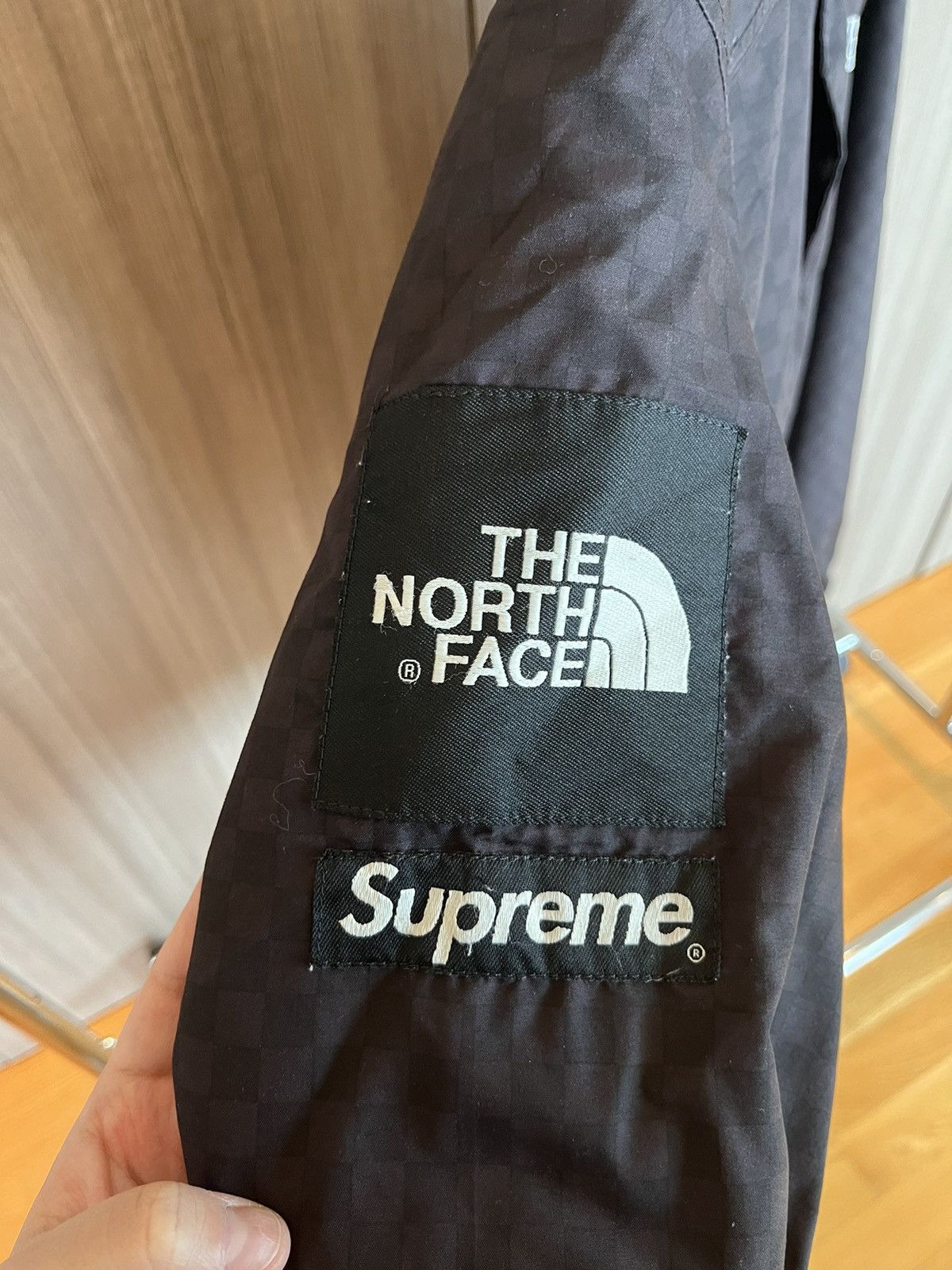Supreme × The North Face Supreme x TNF Black Checkered Mountain Pullover Jacket Size US L / EU 52-54 / 3 - 2 Thumbnail