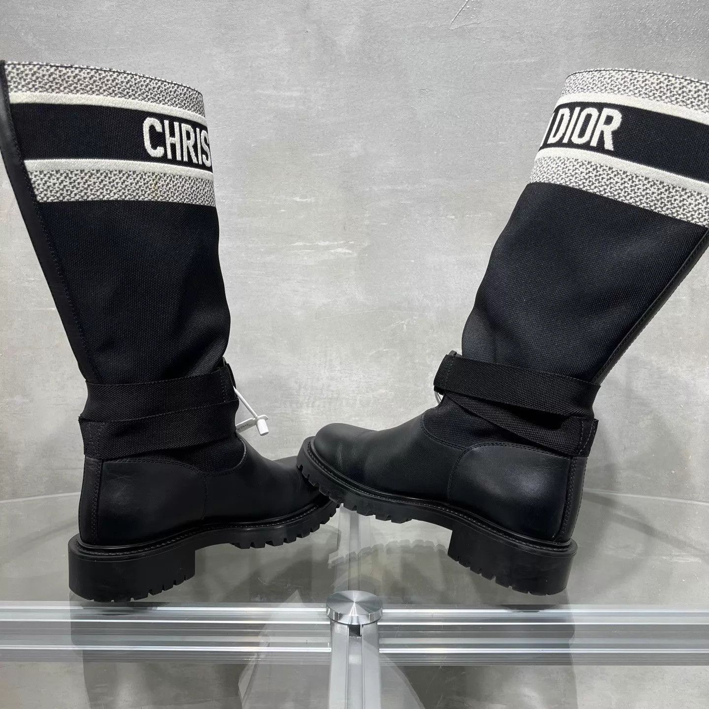 Dior Dior black riding boots EUR 36.5 Size US 6 / IT 36 - 5 Thumbnail