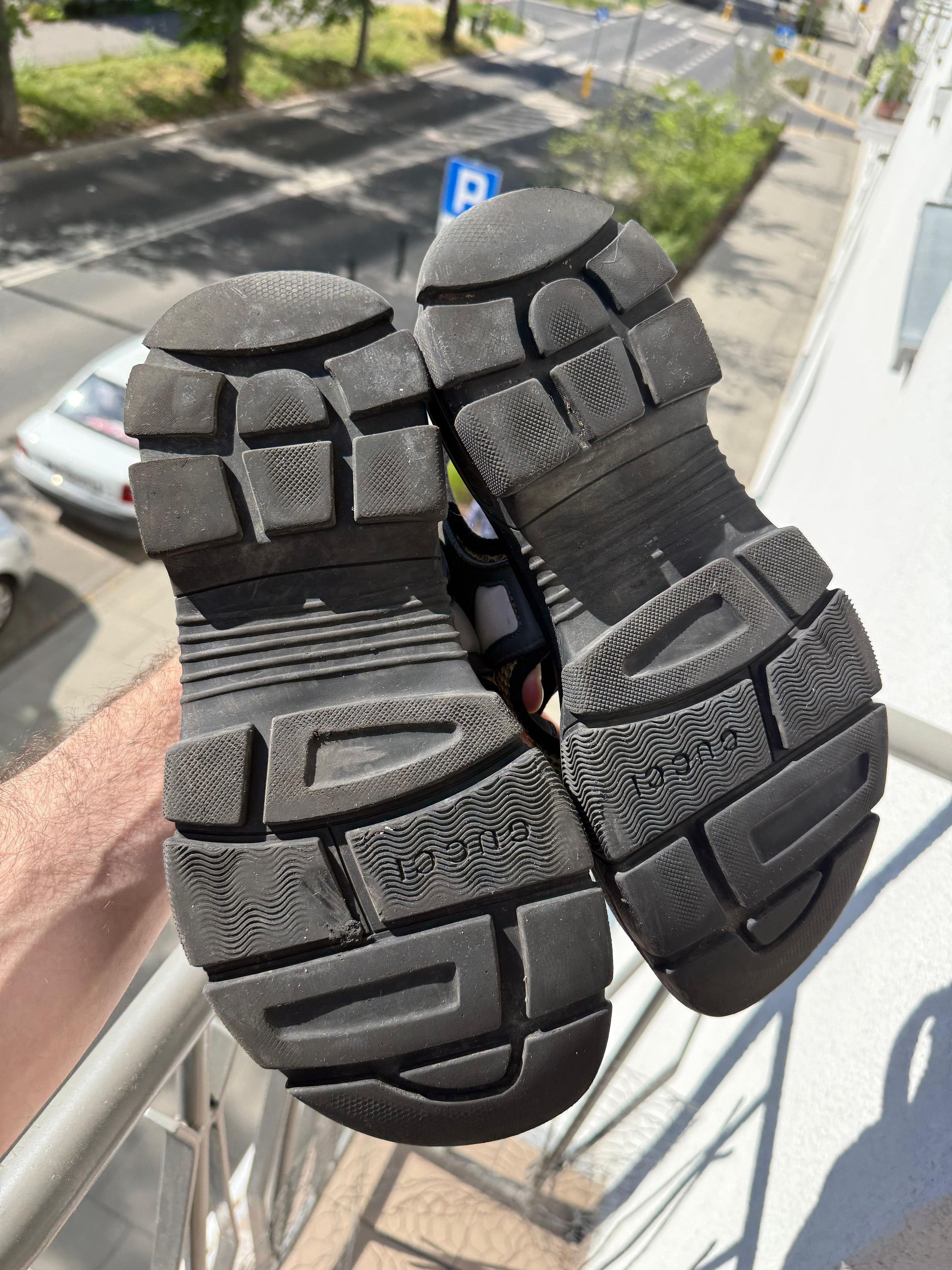 Gucci Gucci Nappa Pantoufle Sandals Flashtrek Size US 9.5 / EU 42-43 - 3 Thumbnail