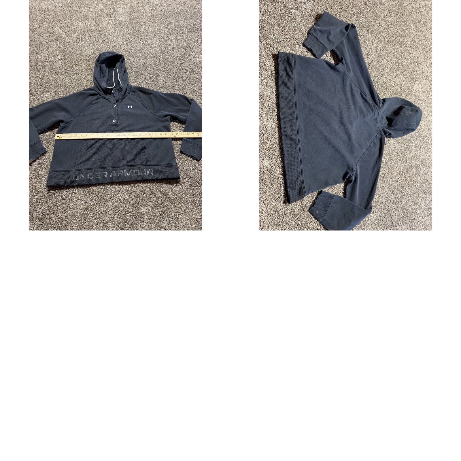 Under Armour Under Armour Hoodie Pullover Womens M Black Logo Activewear Sports Hooded Pullover Womens Middle? Size M / US 6-8 / IT 42-44 - 8 Thumbnail