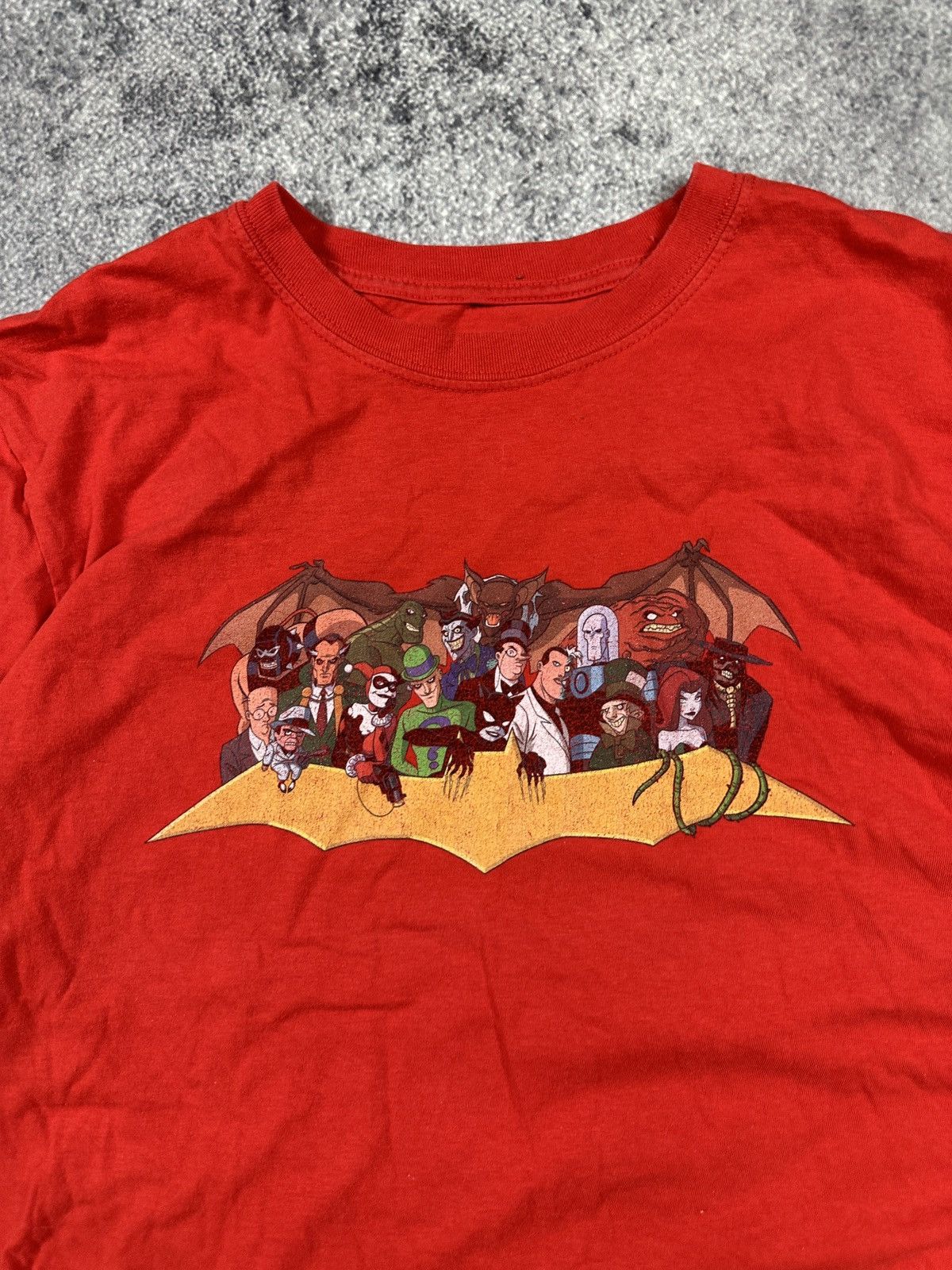 DC Comics Batman Villains Logo T-shirt Streetwear Art Comics Usa M Size US M / EU 48-50 / 2 - 2 Thumbnail