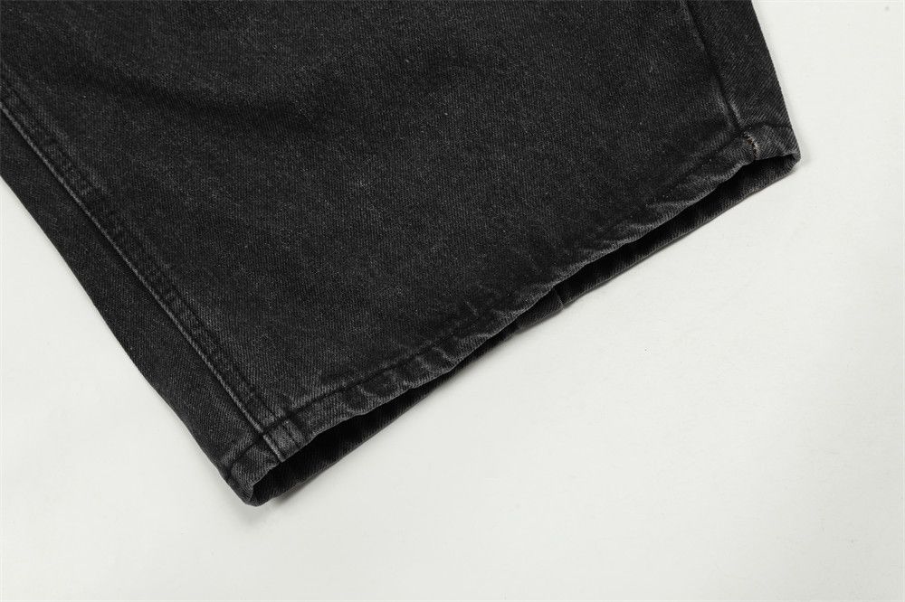 Japanese Brand × Jean Men's cargo pleated loose washed distressed scimitar jeans Size US 32 / EU 48 - 6 Thumbnail