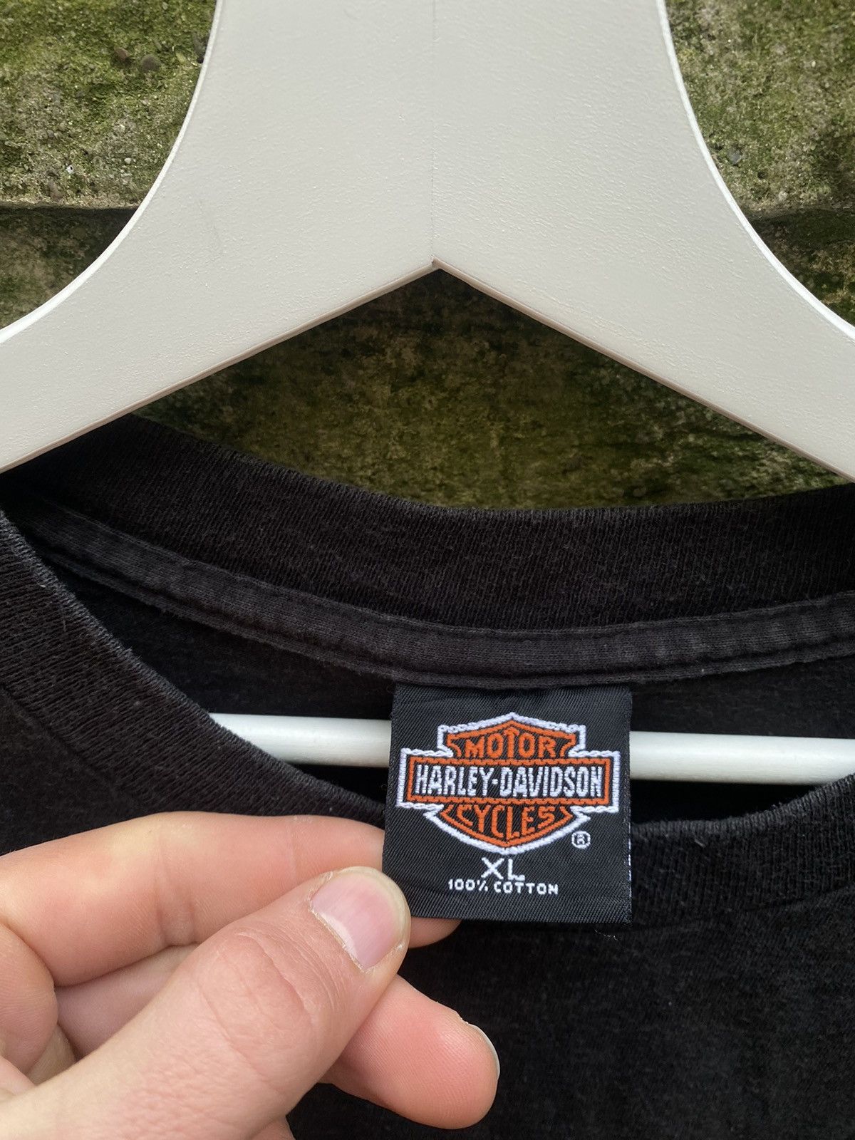 Harley Davidson × Vintage Vintage Harley-Davidson Flame Sleeves 2000 Longsleeve Size US XL / EU 56 / 4 - 3 Thumbnail
