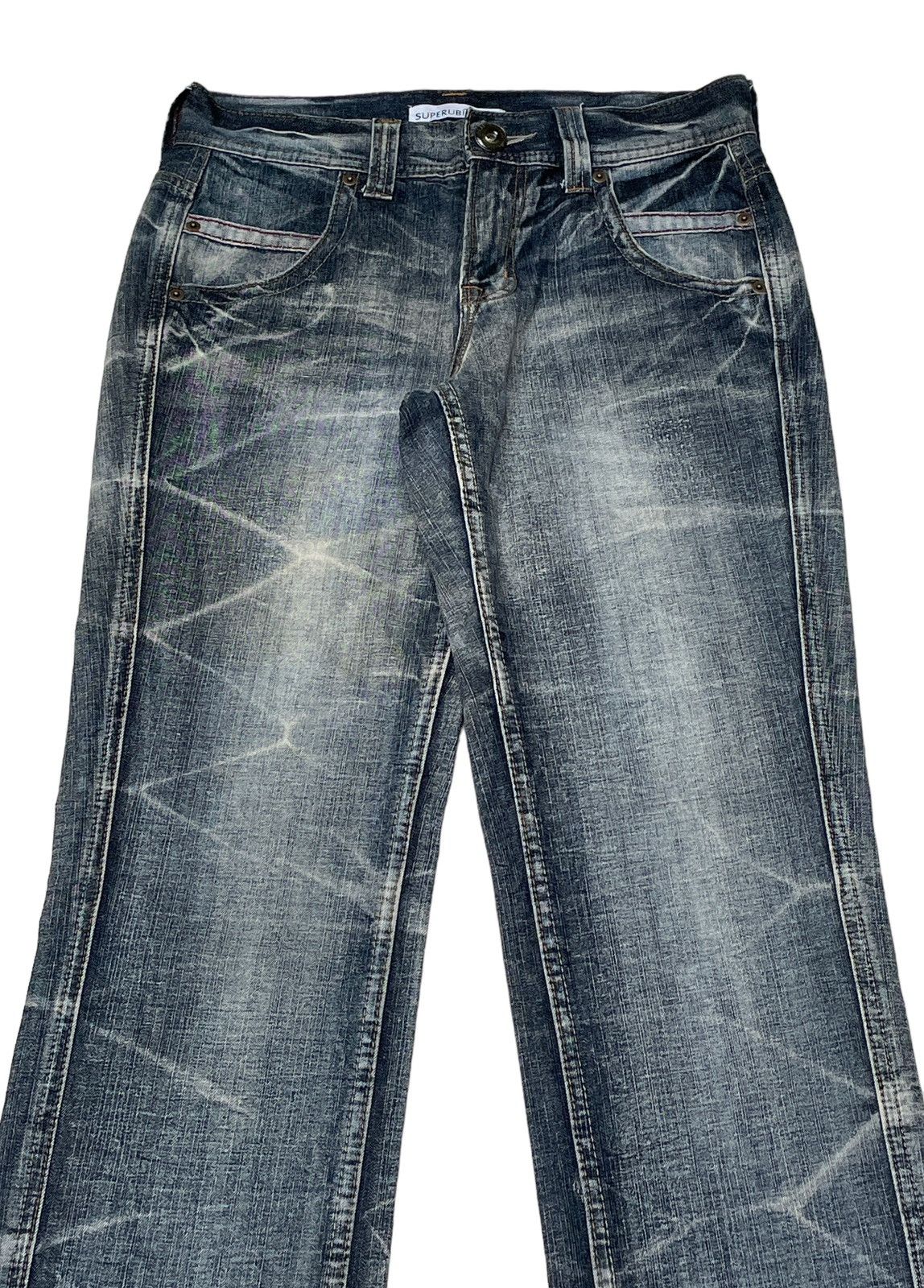Japanese Brand × Vintage Vintage Japanese Brand Superubis Jeans 2000s Size US 32 / EU 48 - 3 Thumbnail