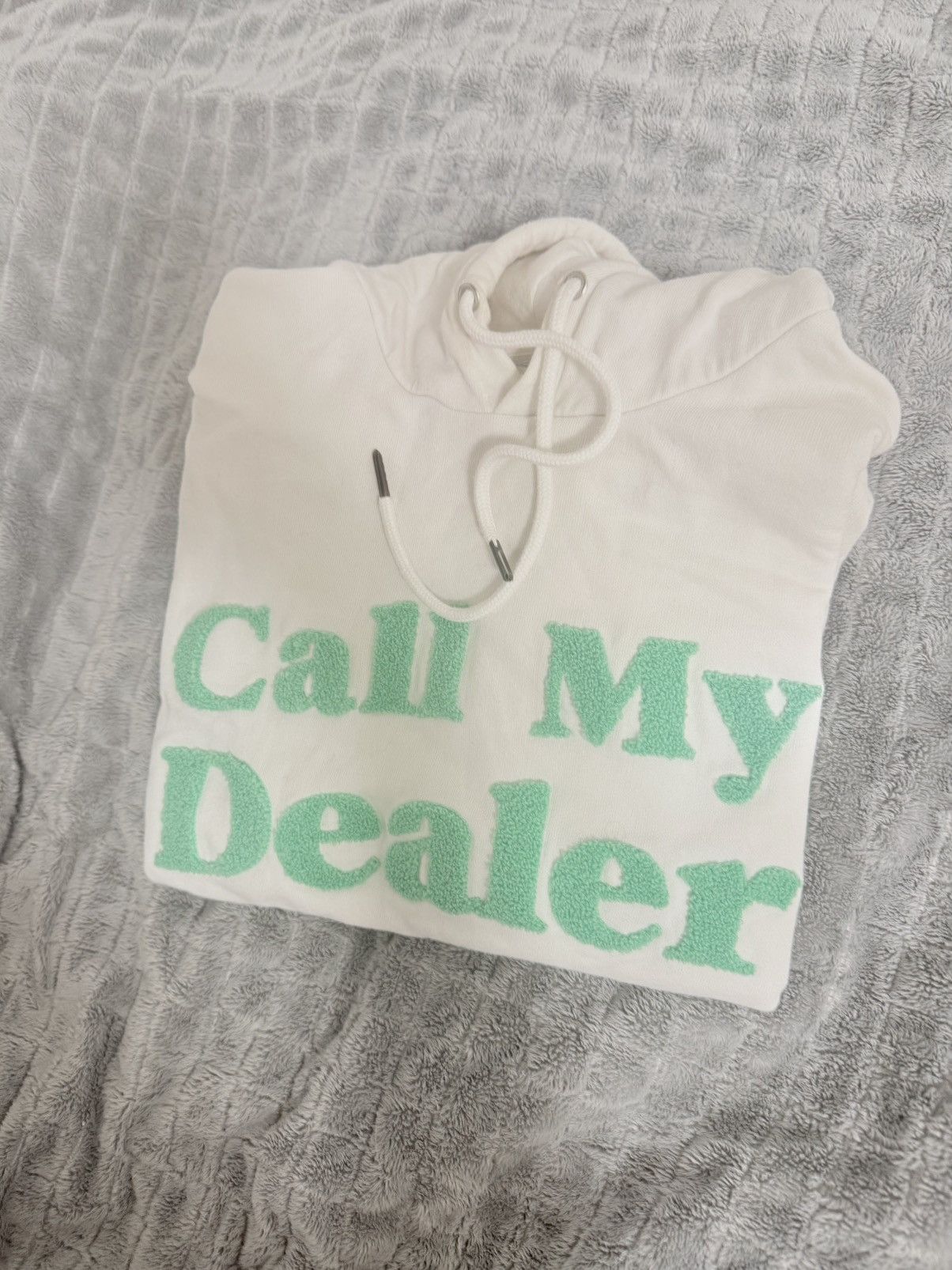 Eleven Paris Call my dealer, ask Pablo - unisex sweatshirt white Size US M / EU 48-50 / 2 - 2 Thumbnail