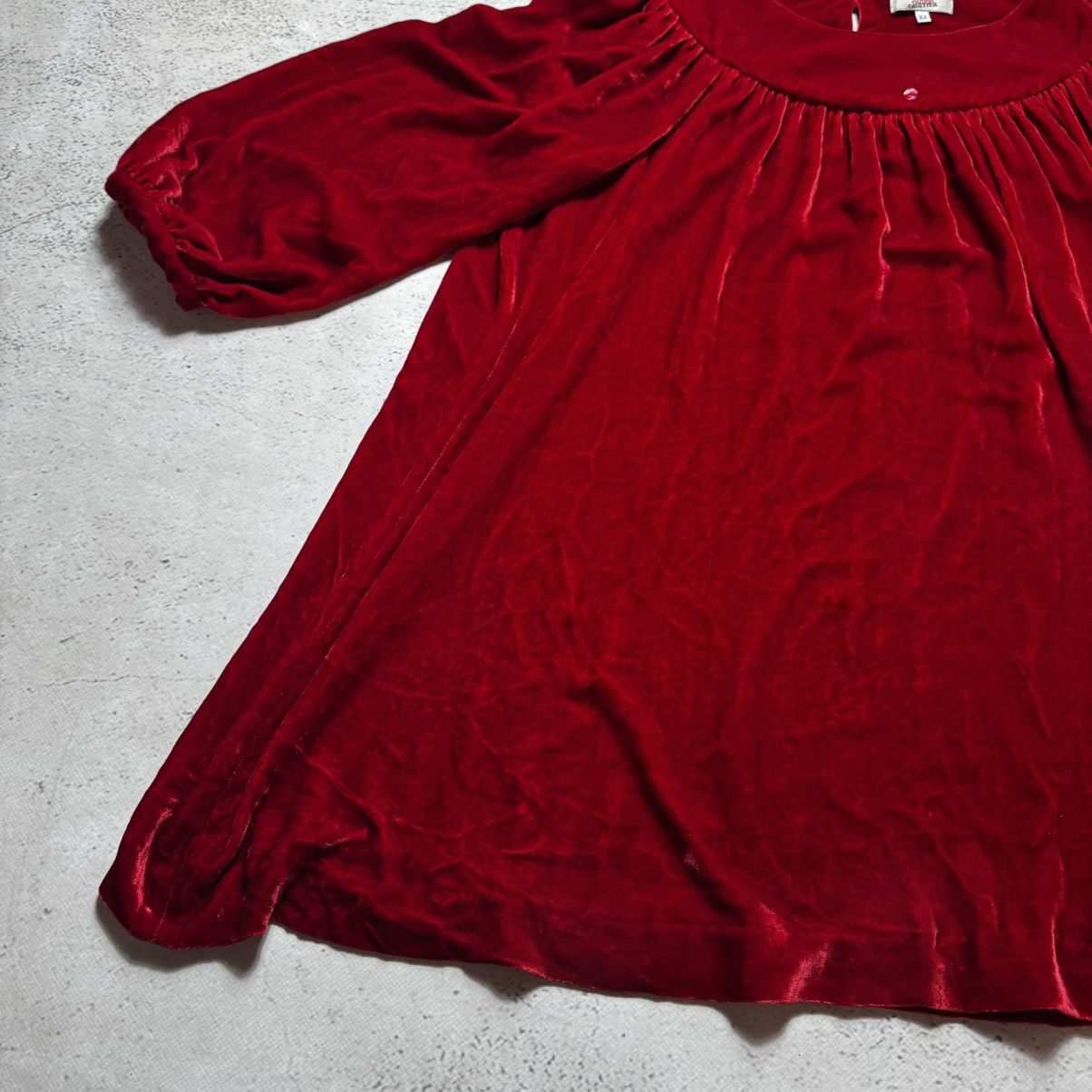 Jean Paul Gaultier vintage jean paul gaultier velour dress very rare item Size XS / US 0-2 / IT 36-38 - 3 Thumbnail
