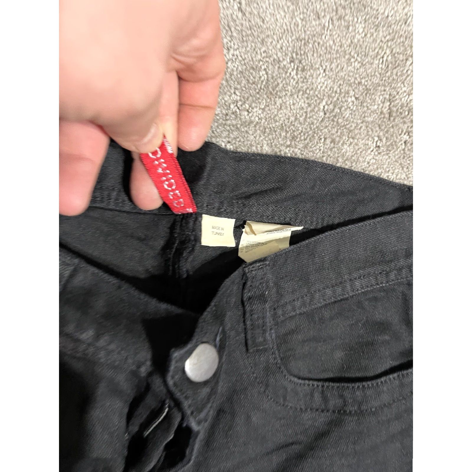 H&M H&M &DENIM Black Skinny Low Rise Ankle Jeans 5-Pocket Zip Women 6 Size 28" / US 6 / IT 42 - 6 Thumbnail
