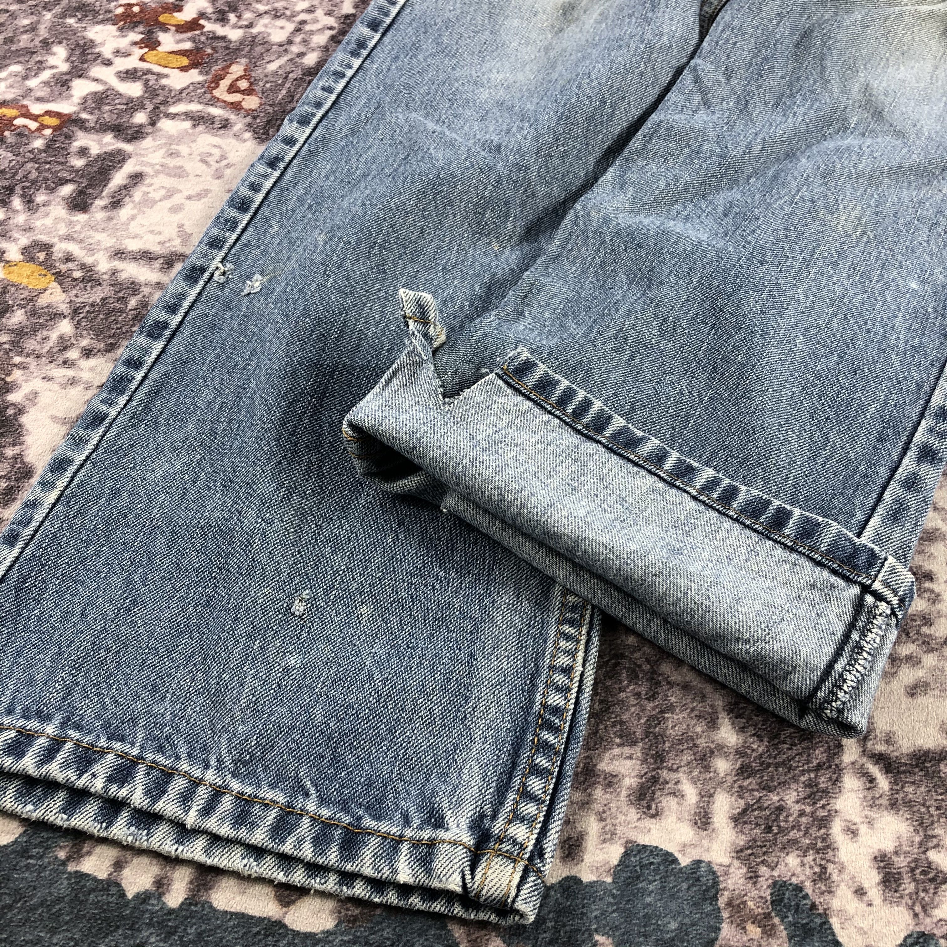 Levi's × Vintage Vintage Blue Wash Levis 505 Jeans-JM3120 Size US 33 - 7 Thumbnail