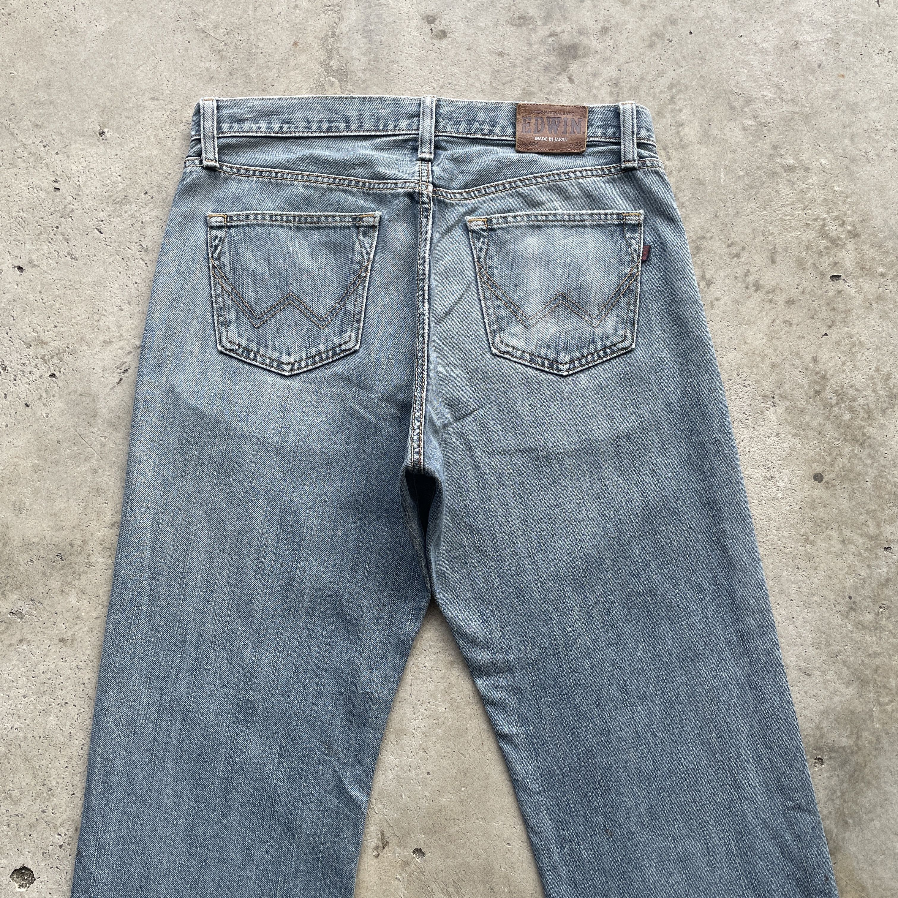 Edwin W34x31 VINTAGE EDWIN JEANS FADED JAPAN DENIM PANTS Size US 34 / EU 50 - 10 Thumbnail