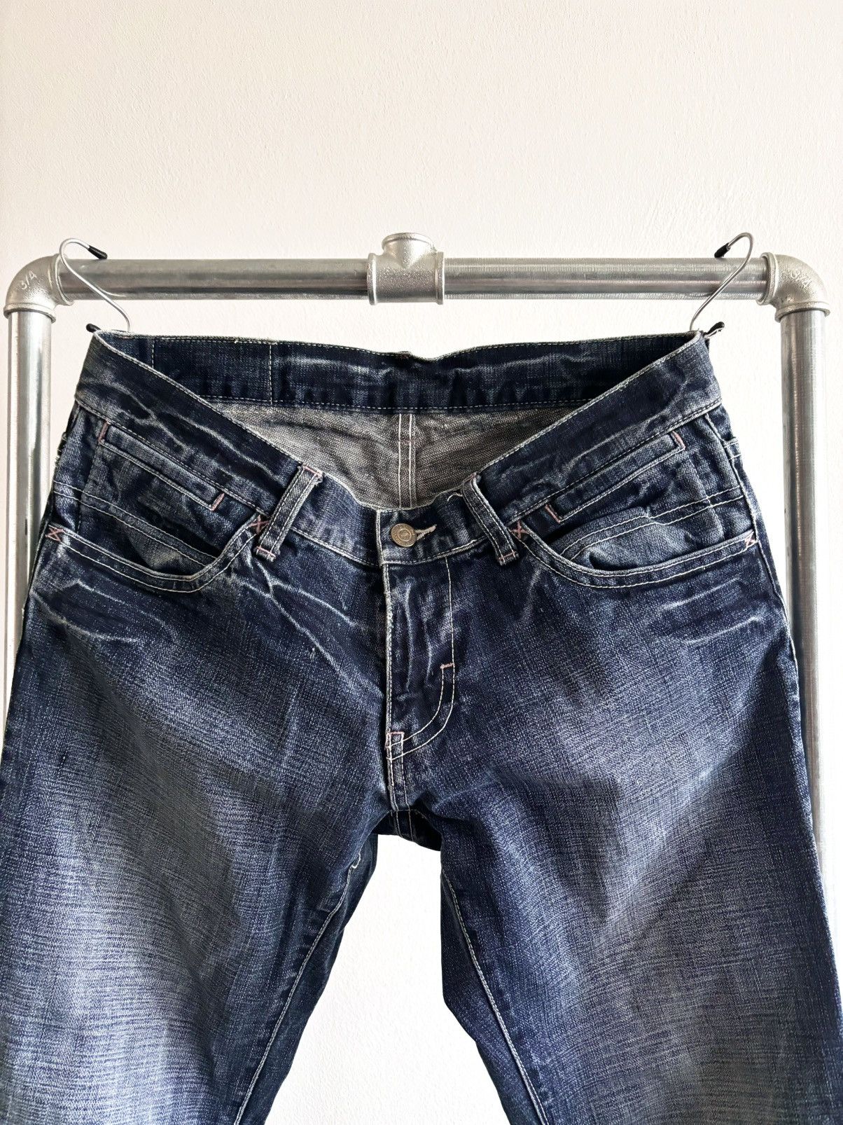Tornado Mart Distressed TORNADO MART Boot Cut Flared Jeans Size US 32 / EU 48 - 7 Thumbnail