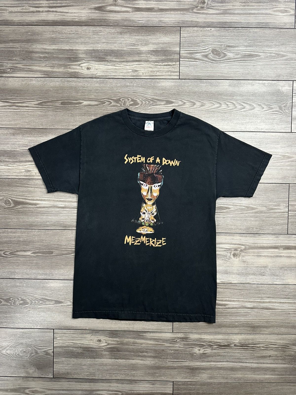 Vintage Y2K System Of A Down Mezmerize Band T Shirt