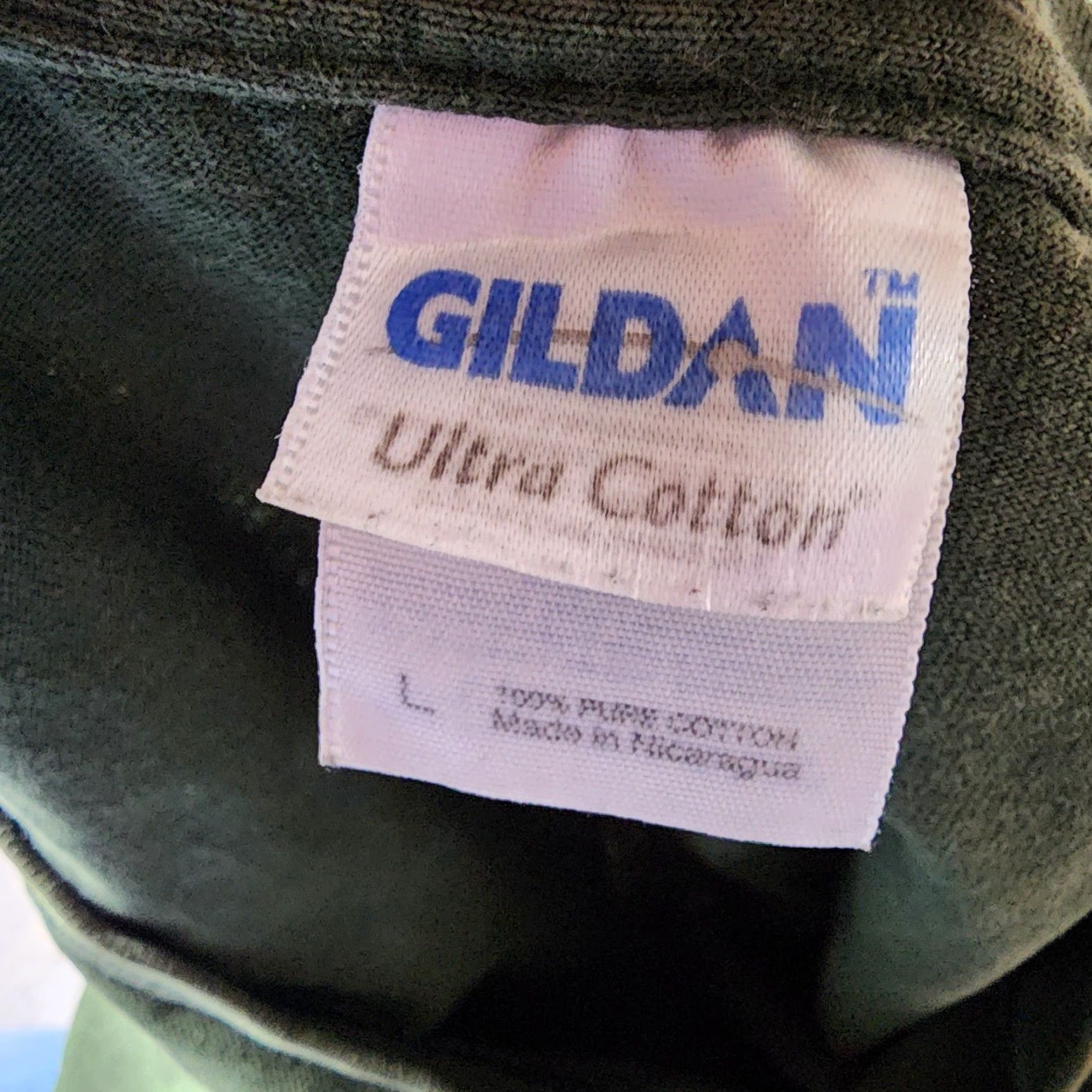 Gildan Gildan T-Shirt Mens L Retro Green Florida Pensacola McGuire's Irish Pub Distressed Short Sleeve Crew Neck Size US L / EU 52-54 / 3 - 5 Thumbnail