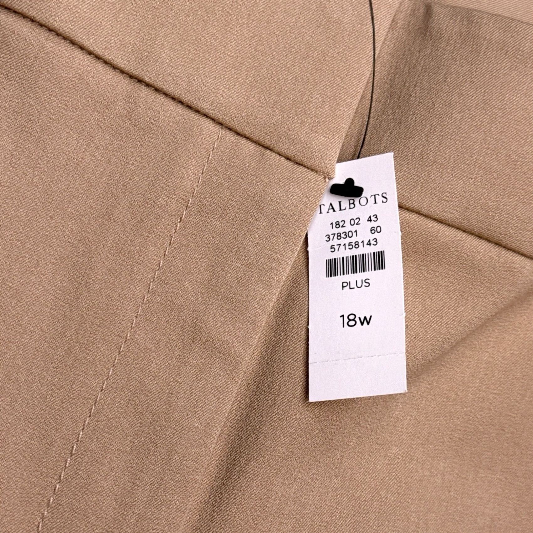 Talbots Talbots Chatham Slim Ankle Pants Womens 18W High Rise Stretch Knit Size 40" / US 18 - 5 Thumbnail