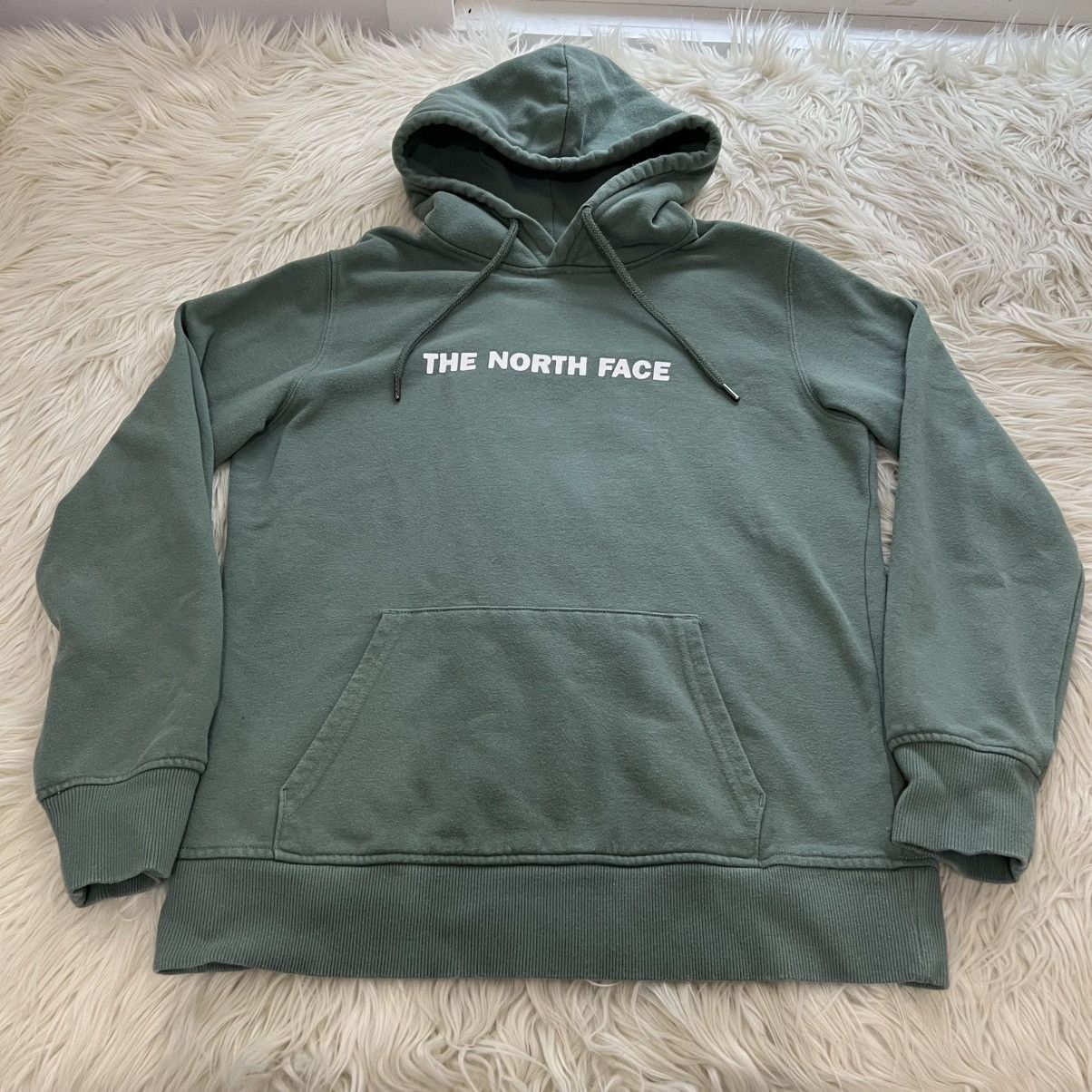 The North Face The North Face Hoodie Spellout Safe Green Pocket Gorpcore S Size S / US 4 / IT 40 - 1 Thumbnail