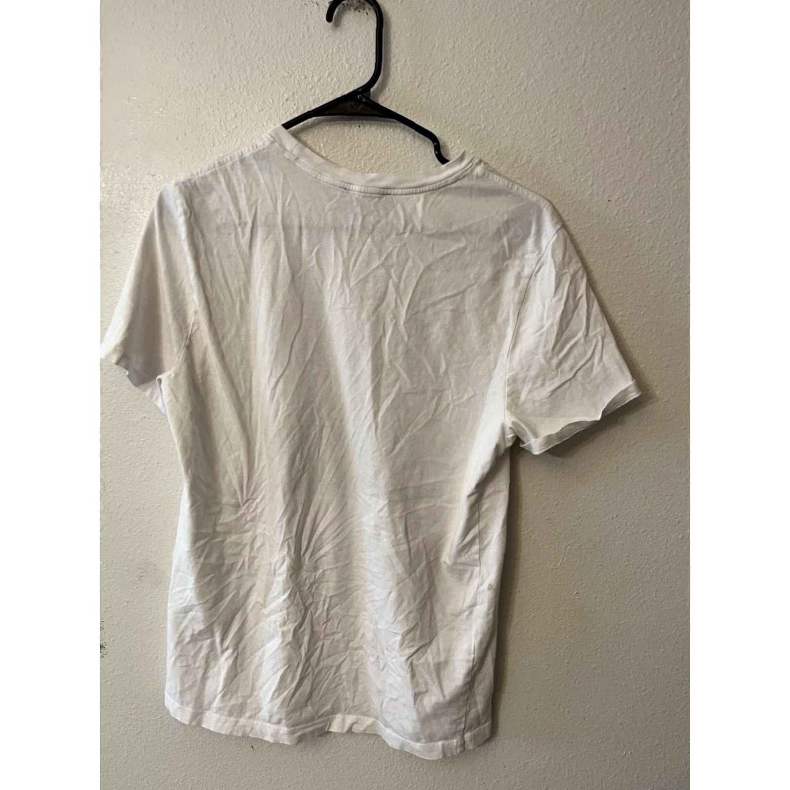 Express Express T-Shirt White Graphic Logo Short Sleeve Crew Neck Men S Slim Fit Small Size US S / EU 44-46 / 1 - 3 Thumbnail
