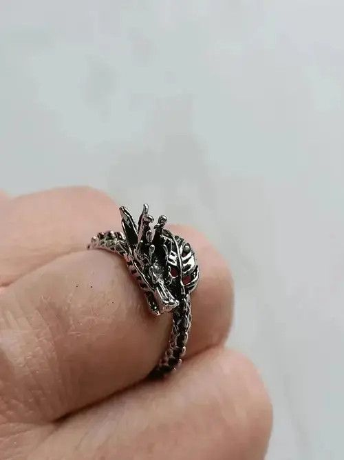 Japanese Brand Dragon Adjustable Ring Size ONE SIZE - 1 Thumbnail