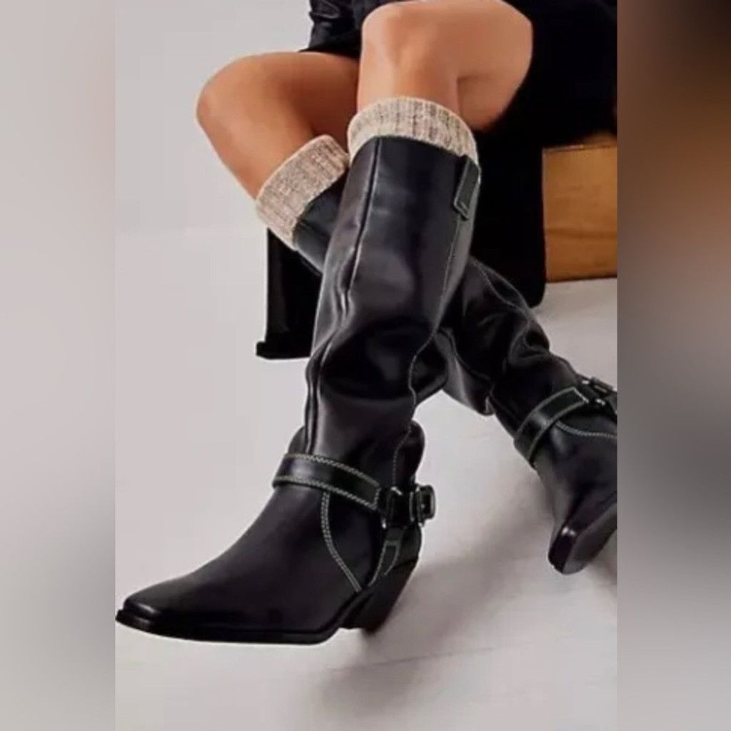 Free People Free People Caverly Milly High Boot Size 37. Sh4 Size US 7 / IT 37 - 1 Thumbnail